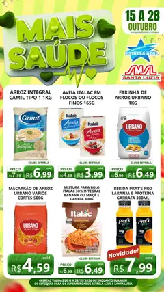 Estrela Azul ofertas Saudáveis - Pré-Visualização do folheto da loja Estrela Azul, válido de 15/10/2026