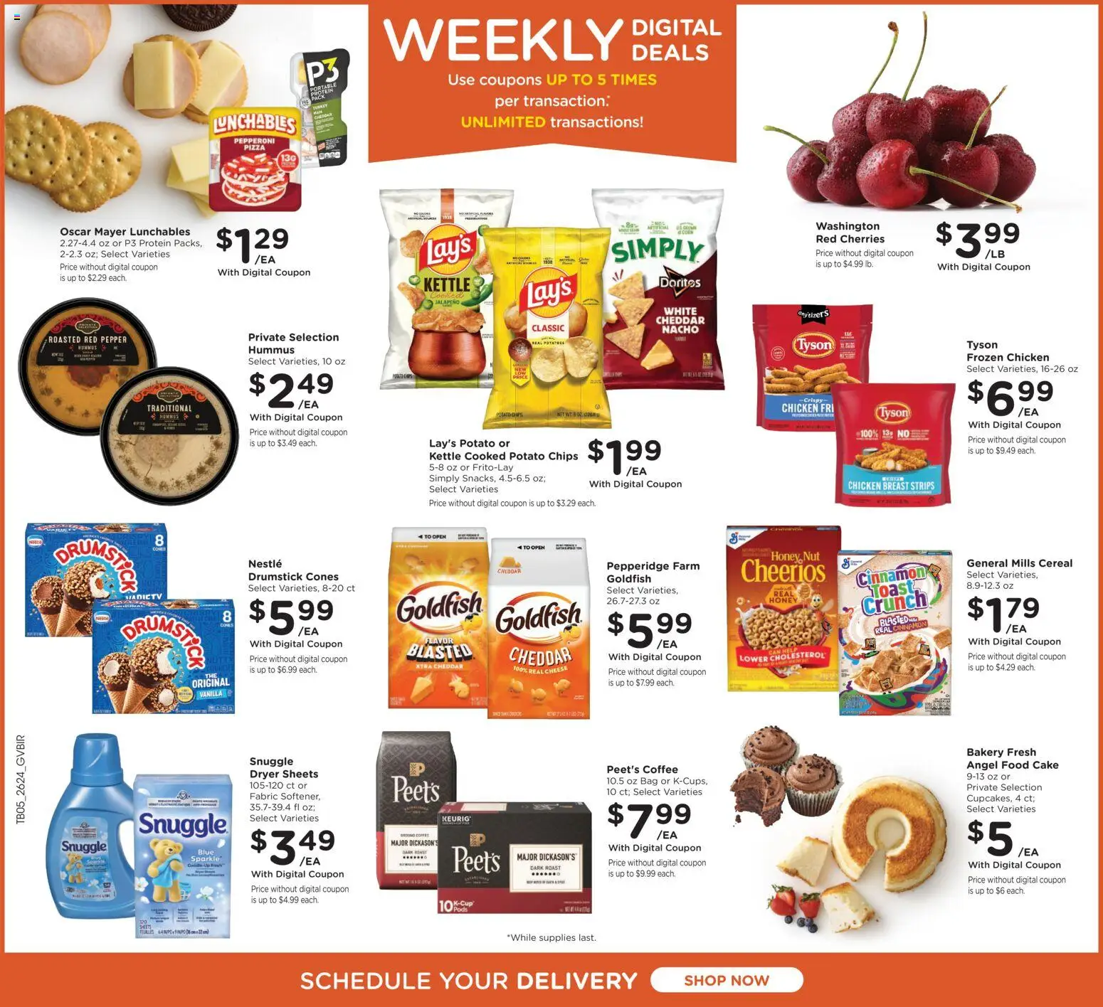 Kroger Ad - valid from 07/15/2026 | Page: 2 | Products: Cheese, Coffee, Chips, Potatoes