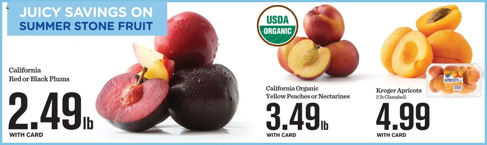 Mariano's Weekly Ad - valid from 10.06.2026 | Page: 10 | Products: Peaches, Apricots