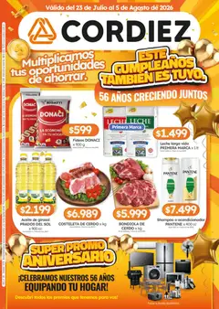 Vista previa Cordiez ofertas válido desde el 23/07/2026