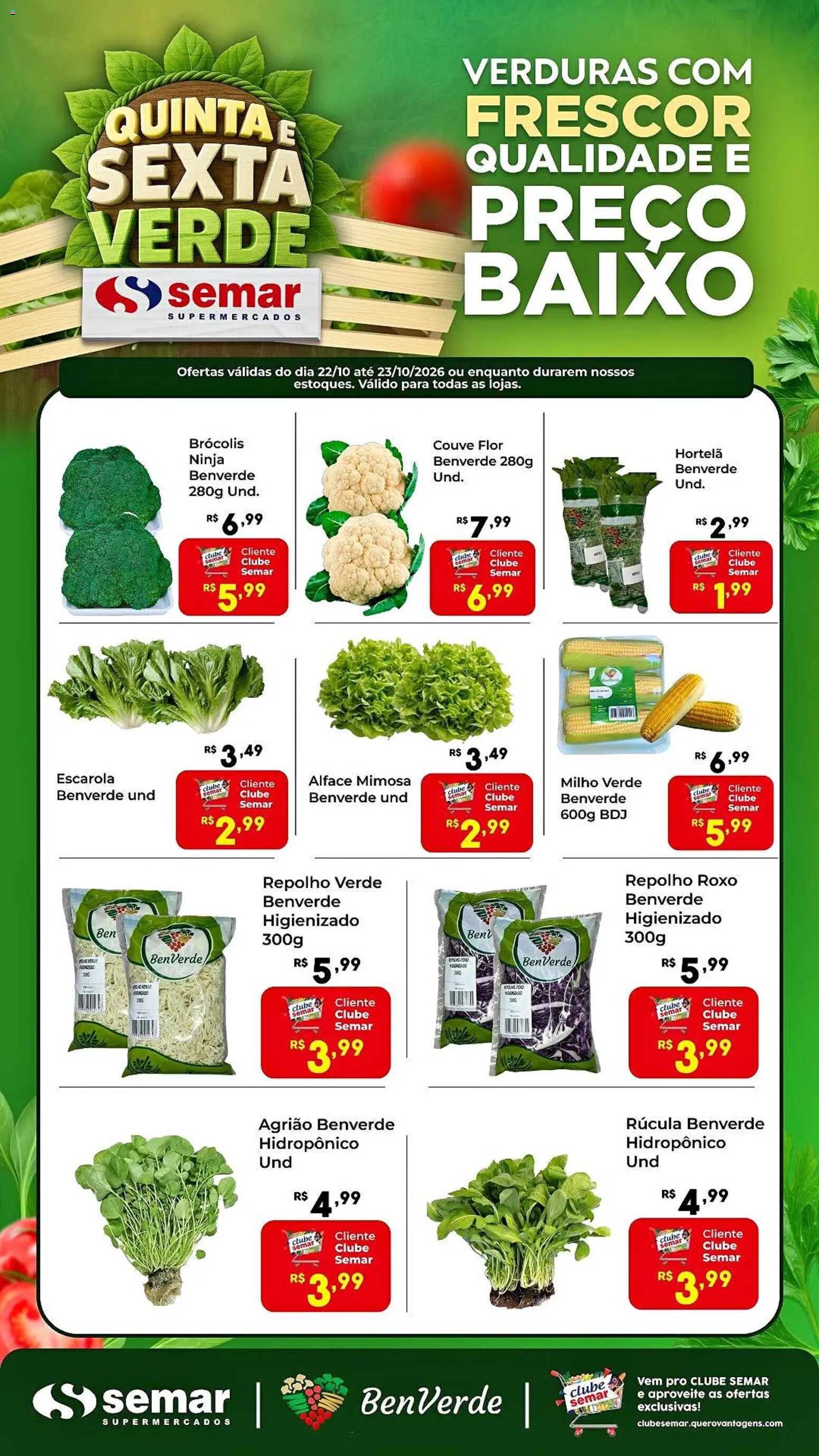 Semar Supermercado Folheto - válido de 22/10/2026 | Página: 1