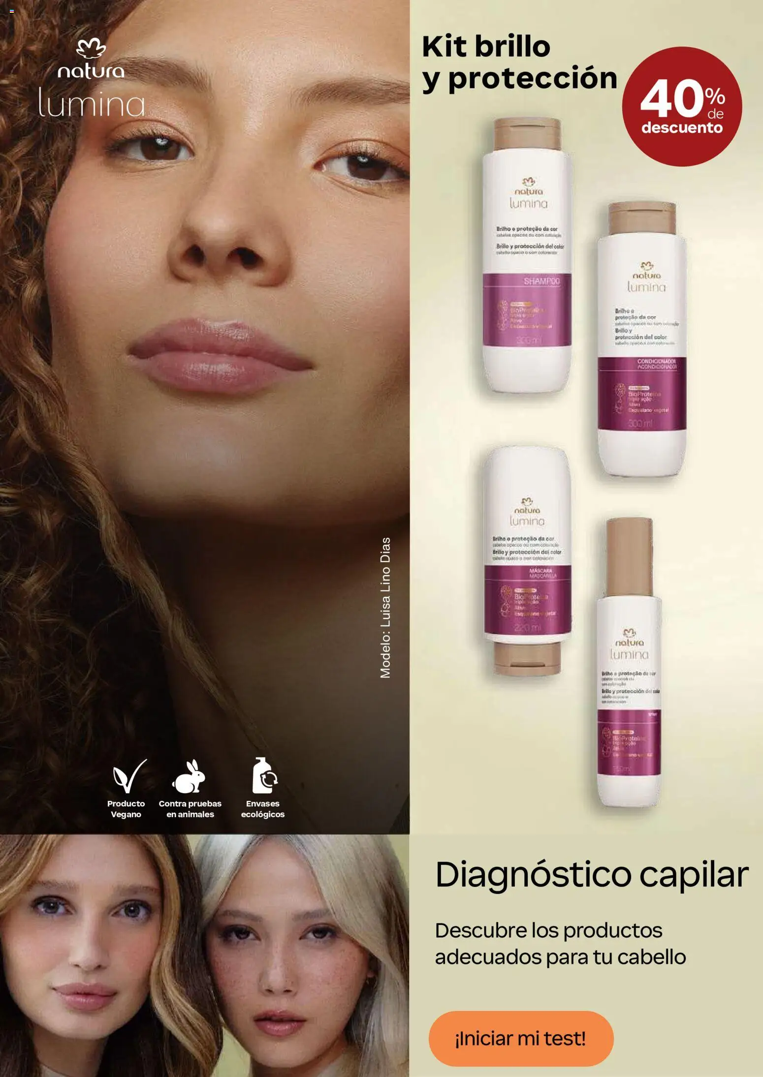 Natura revista - valida desde el 01/07/2026 | Página: 136 | Productos: Shampoo, Brillo, Acondicionador