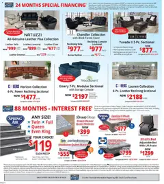 Preview of ABC Warehouse weekly ads valid from 10.05.2026 | Page: 4 | Products: Bed, Mattress, Recliner, Cushion