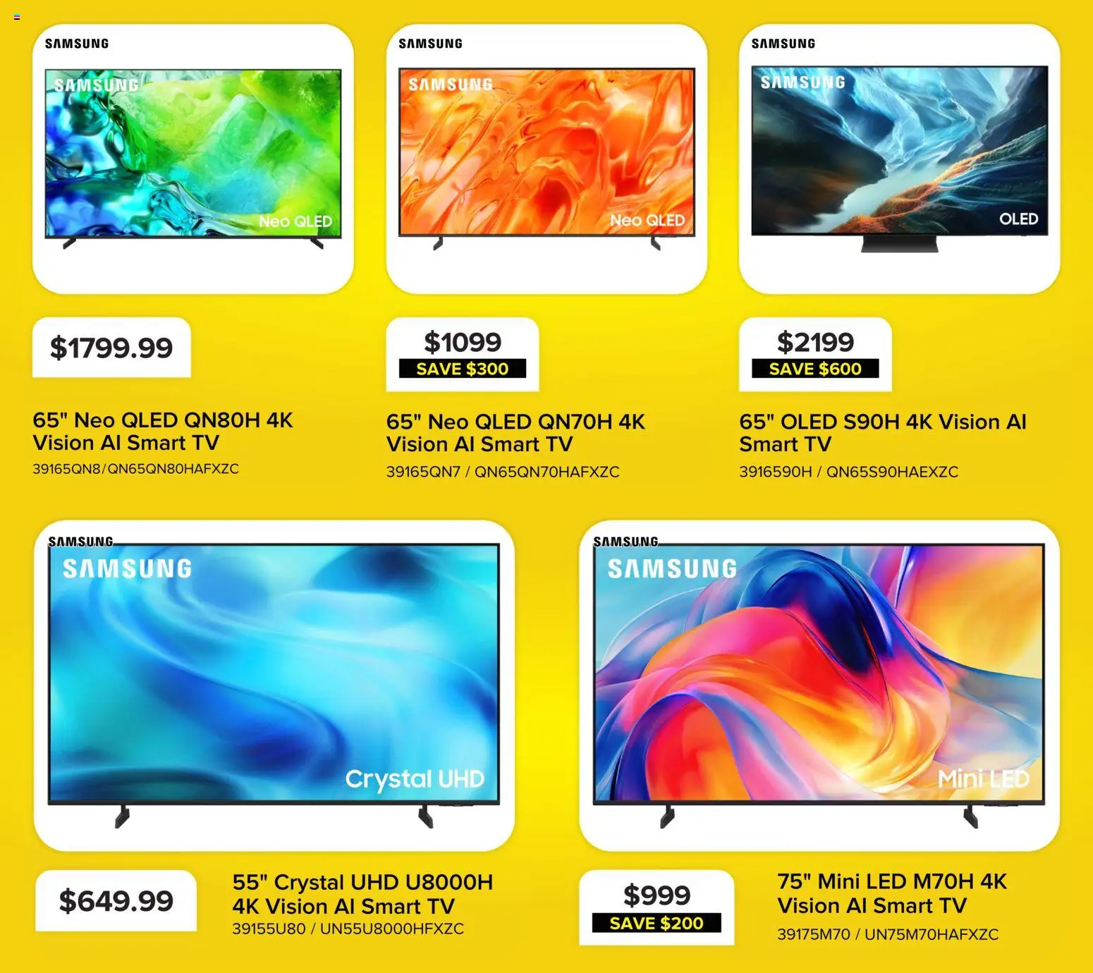 Leon's flyer valid from Oct 1, 2026 | Page: 3 | Products: Tv