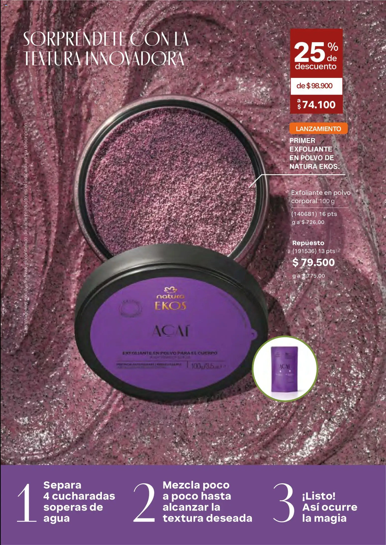 Natura revista - valida desde el 29.04.2026 | Página: 109 | Productos: Agua, Polvo