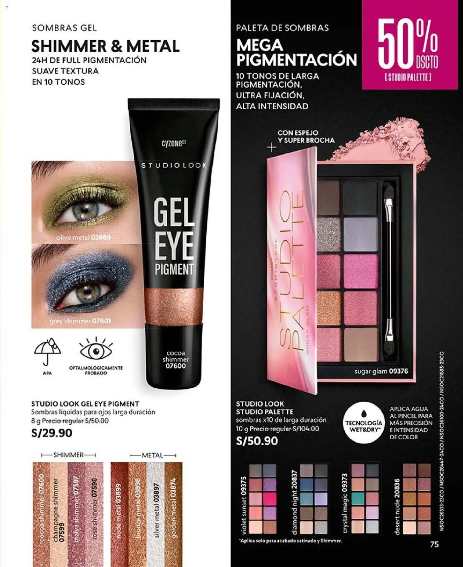 Catálogo CyZone válido desde 02/08/2026 | Página: 87 | Productos: Brocha, Pincel, Espejo