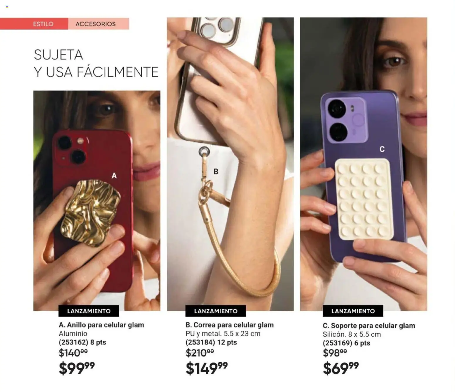 Nuevas ofertas de AVON válidas en toda la República Mexicana desde el 11/09/2026. ¡Encuentra las mejores ofertas en AVON Casa & Estilo 14 2026! | Página: 142 | Productos: Anillo
