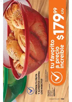 Vista previa de Fuller campaña 10 2026, nuevo folleto de la tienda, válido en México a partir del 19/08/2026 | Página: 195 | Productos: Frutero, Alimentos, Fruta