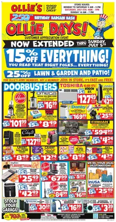 Preview of Ollie's weekly ads valid from 06/27/2026