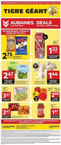 Preview of Giant Tiger weekly flyer / circulaire from shop Giant Tiger valid from Oct 28, 2026