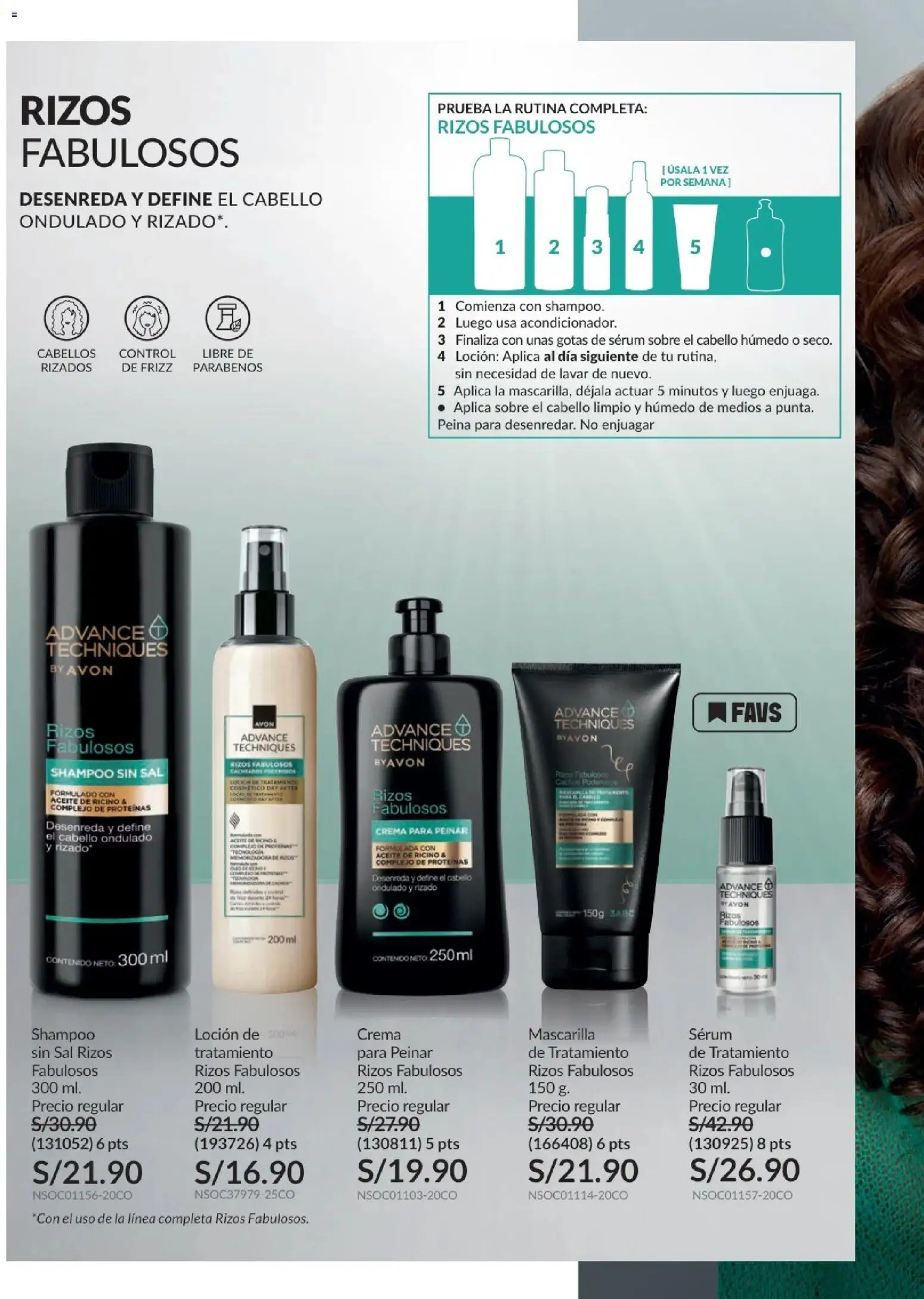 Catálogo Avon válido desde 06.05.2026 | Página: 173 | Productos: Shampoo, Aceite, Crema