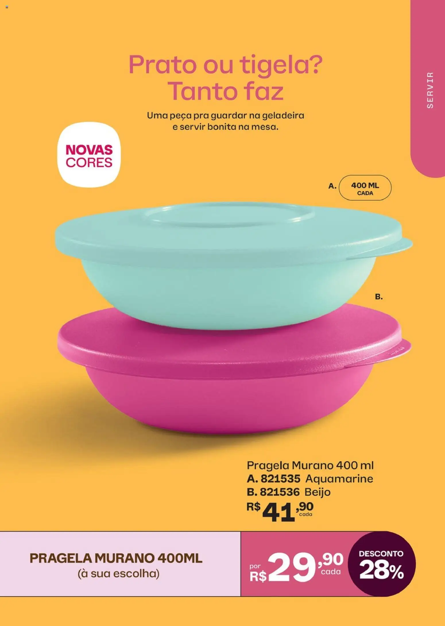 Tupperware Folheto - válido de 01.07.2026 | Página: 35 | Produtos: Geladeira, Tigela