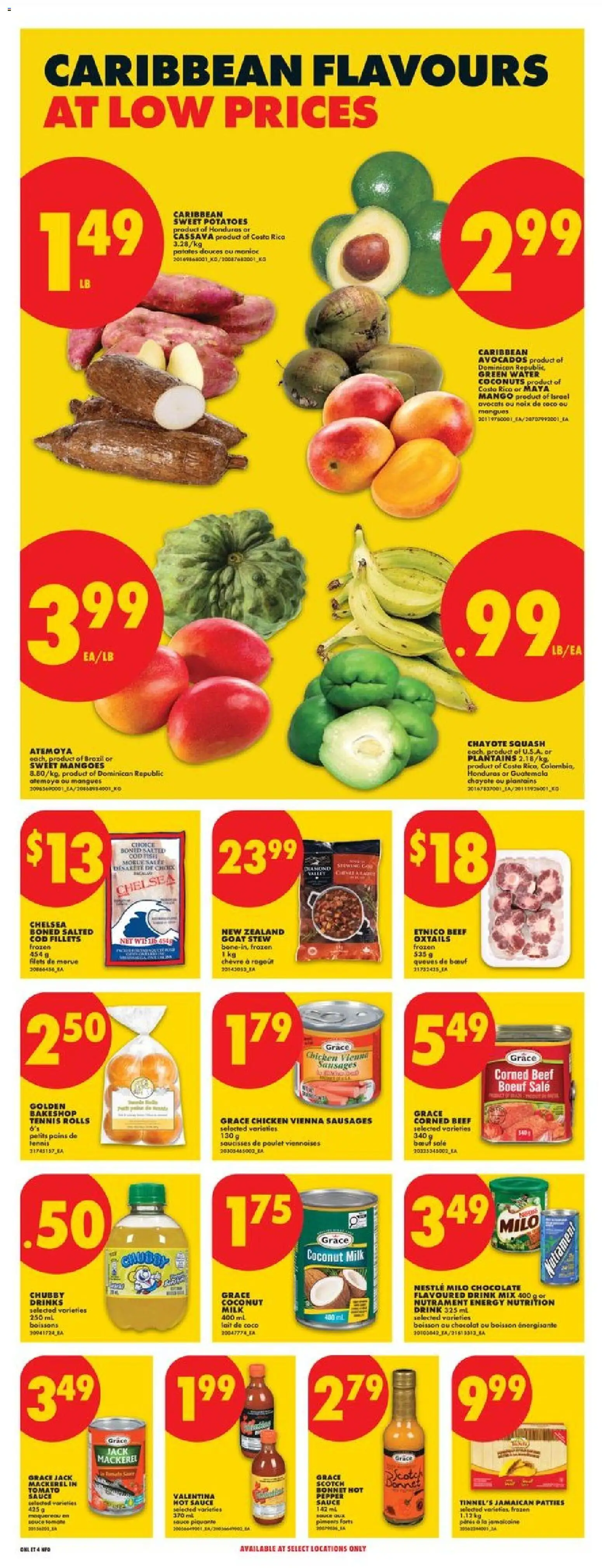 No Frills flyer valid from Aug 20, 2026 | Page: 13 | Products: Beef, Potatoes, Tomato, Sausages