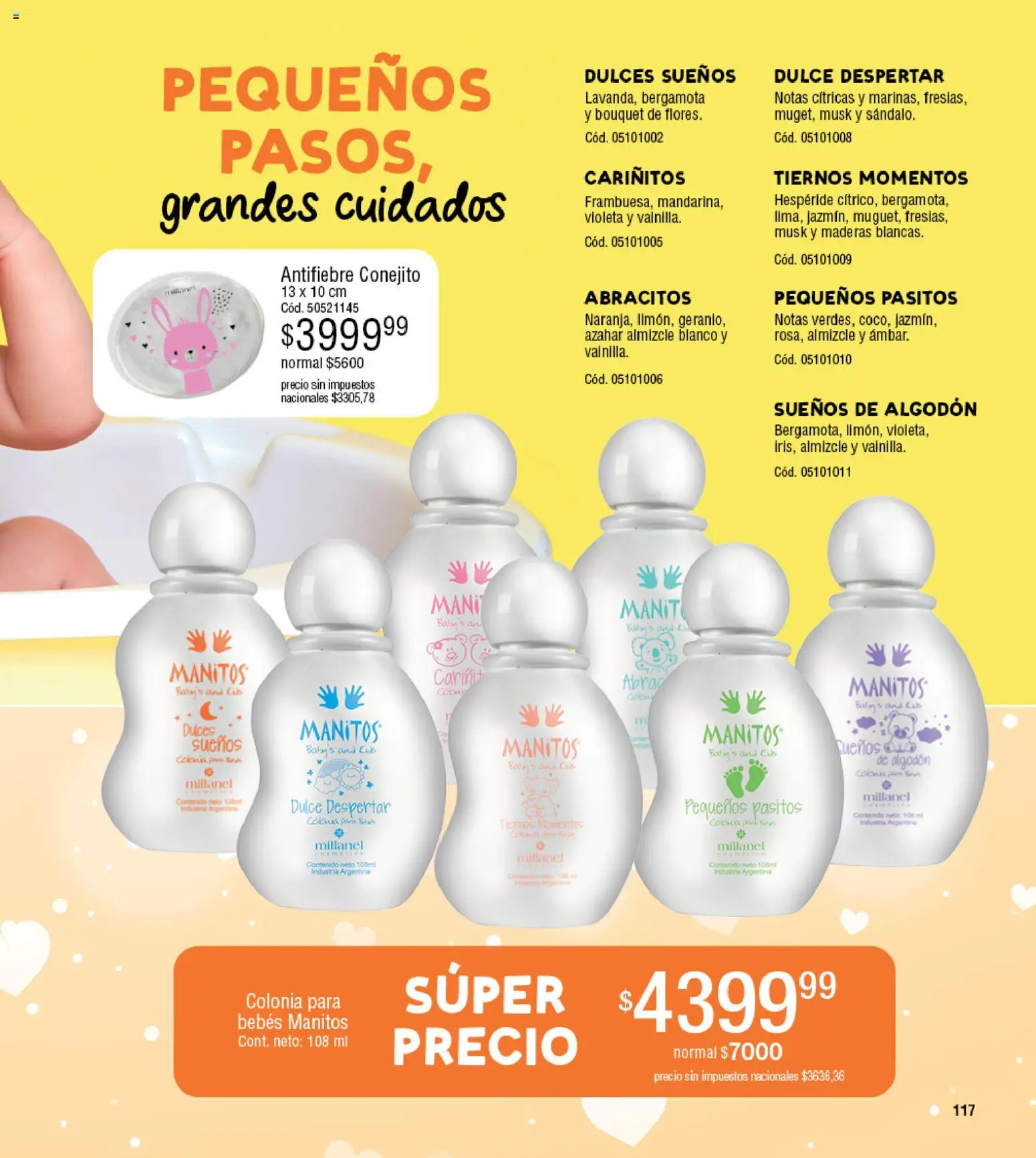Millanel - Catálogo │ válido desde el 30/03/2026 | Página: 117 | Productos: Algodón, Dulce, Mani, Dulces