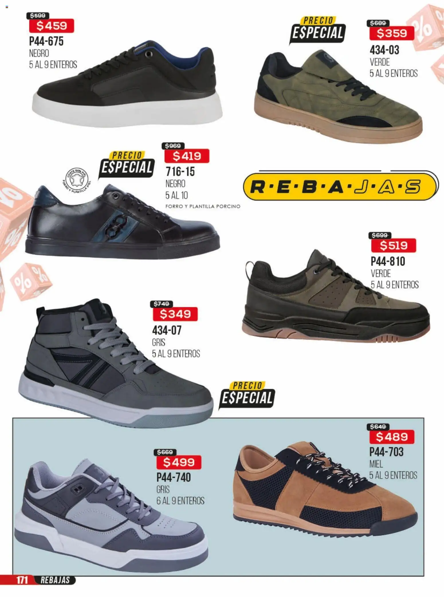 Nuevas ofertas de Cklass válidas en toda la República Mexicana desde el 23/06/2026. ¡Encuentra las mejores ofertas en Cklass catálogo Rebajas sobre rebajas calzado! | Página: 172