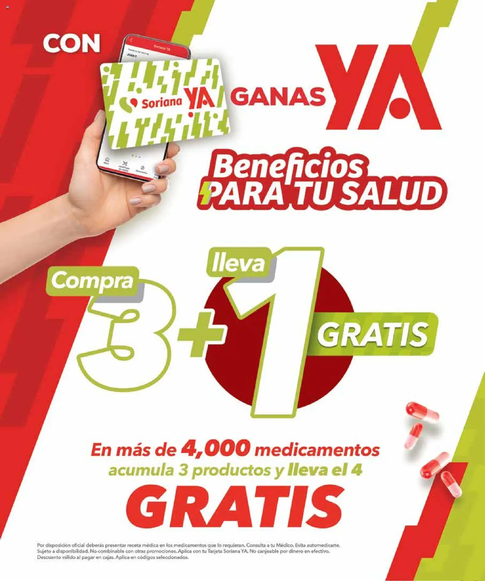 Nuevas ofertas de Soriana válidas en toda la República Mexicana desde el 01/10/2026. ¡Encuentra las mejores ofertas en Soriana Súper - Folleto Farmacia! | Página: 23