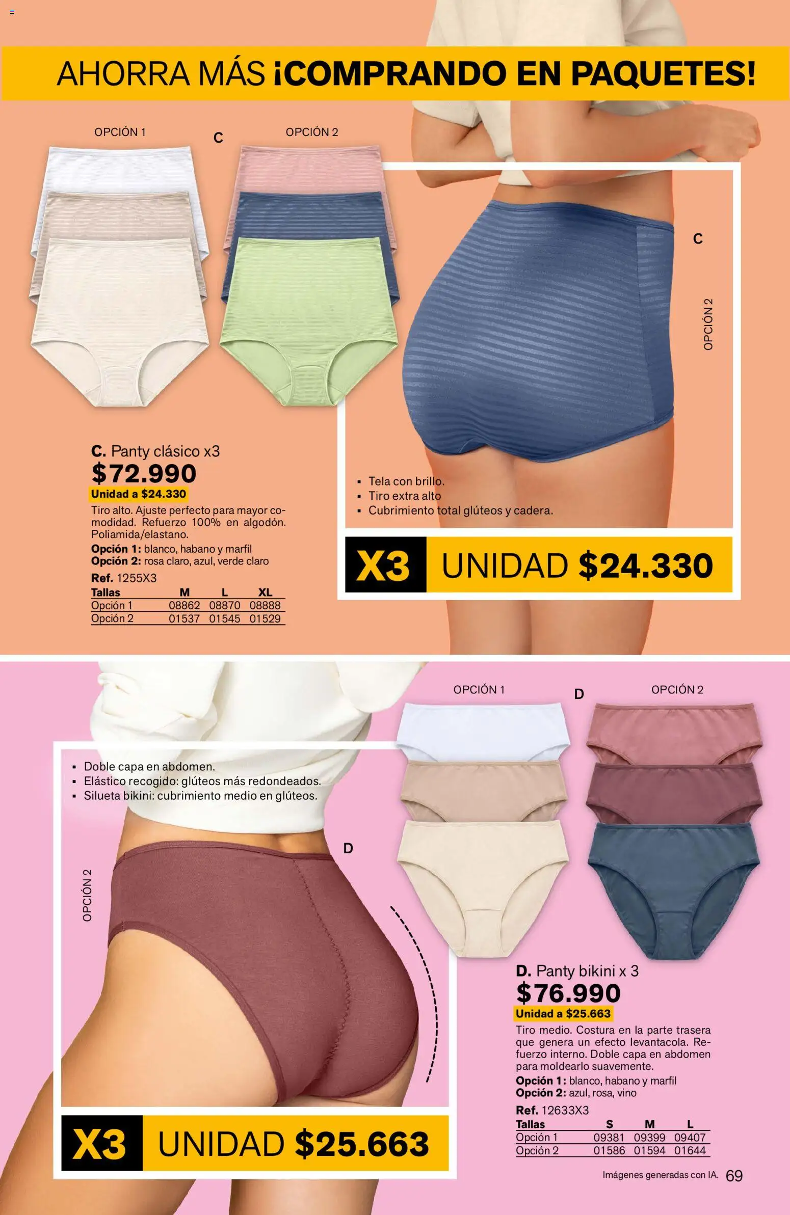 Leonisa revista - valida desde el 01/10/2026 | Página: 69 | Productos: Bikini, Vino
