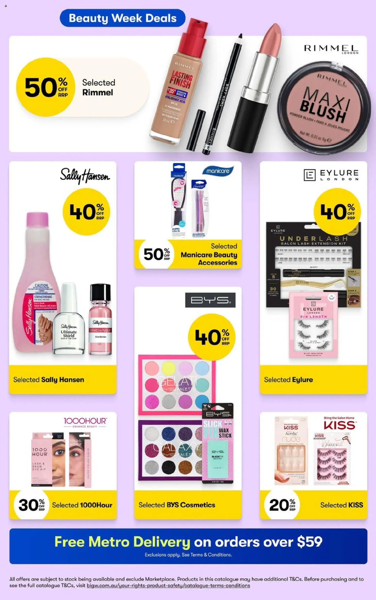 Big W catalogue - valid from 06/08/2026 | Page: 6 | Products: Powder, Blush, Accessories