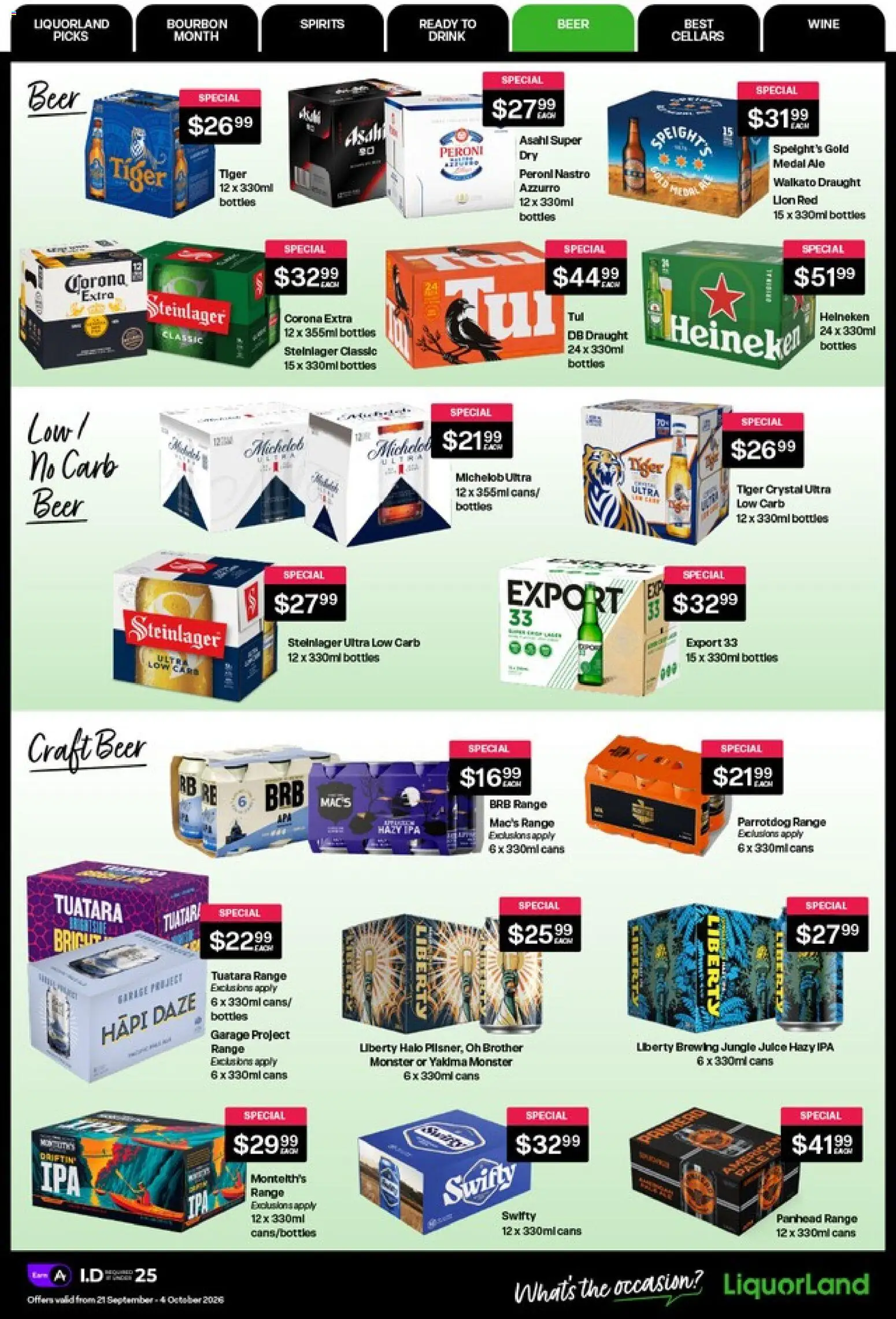 Liquorland catalogue from 21 Sept 2026 | Page: 13
