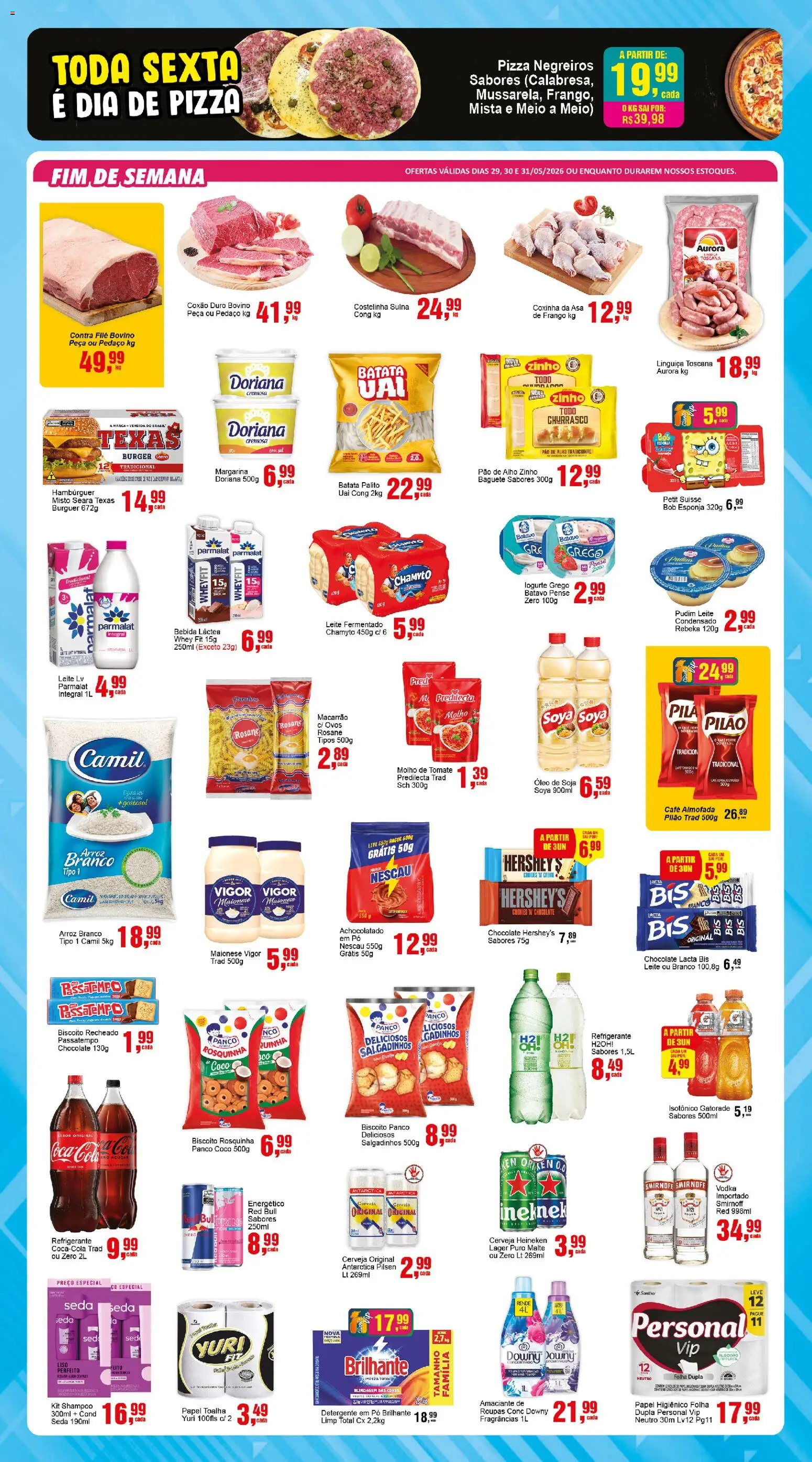 Negreiros Folheto - válido de 27.05.2026 | Página: 2 | Produtos: Shampoo, Maionese vigor, Banco, Achocolatado