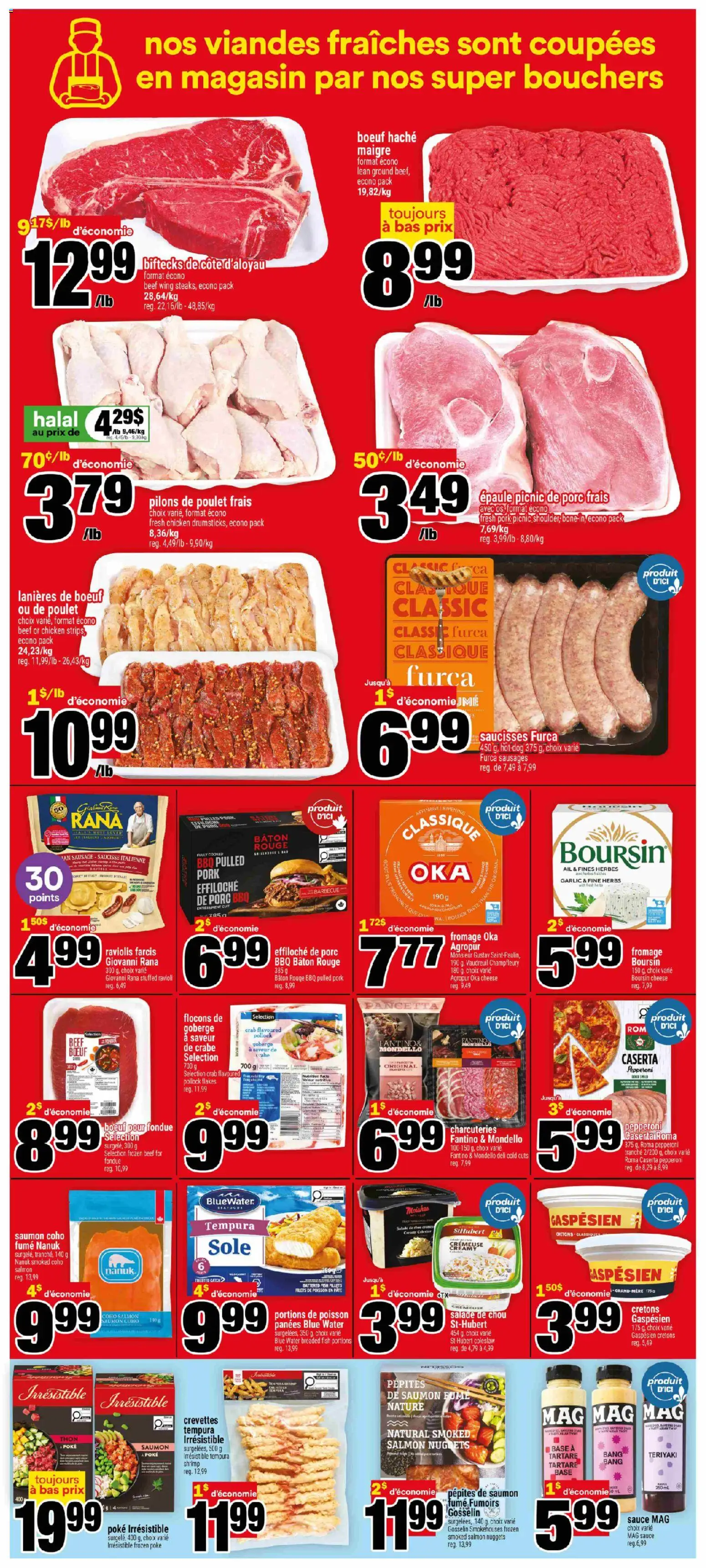 Super C flyer valid from Sep 10, 2026 | Page: 10 | Products: Beef, Salmon, Sausage, Pork