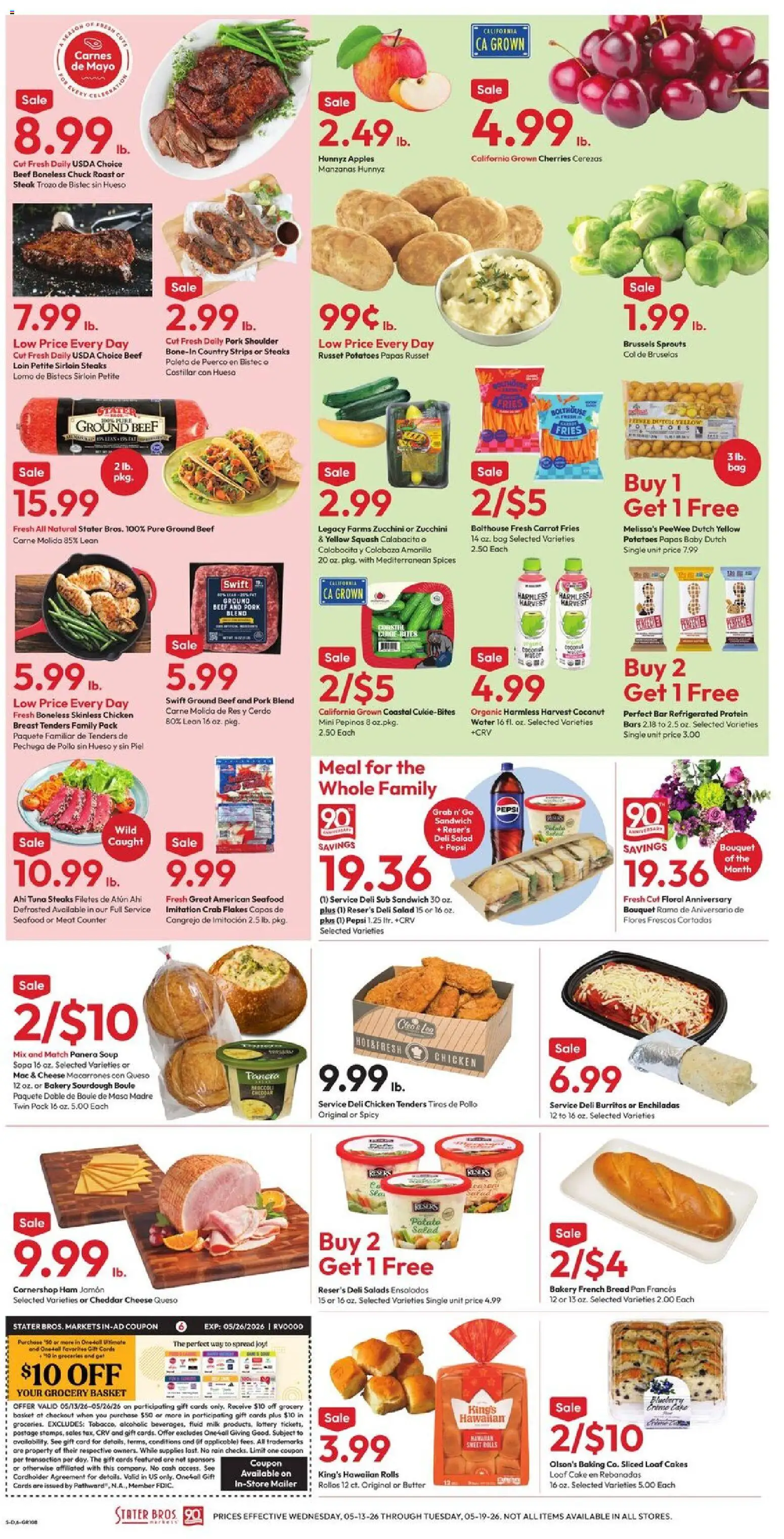 Stater Bros Weekly Ad - valid from 13.05.2026 | Page: 5