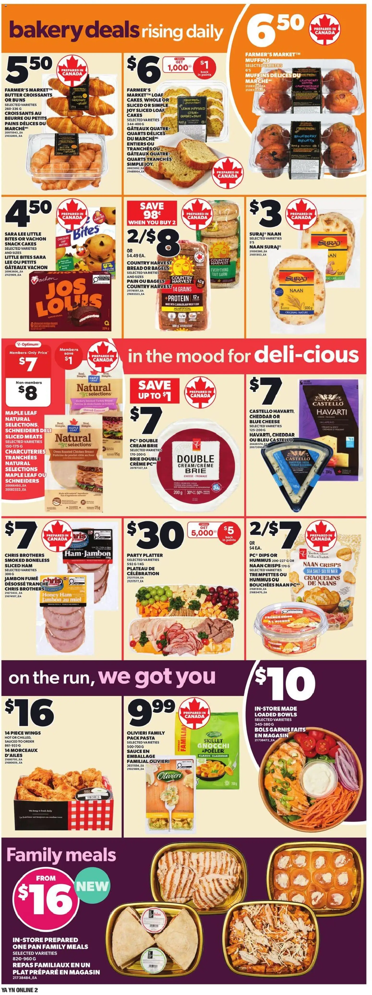 Independent Grocer flyer valid from 07.05.2026 | Page: 4 | Products: Pasta, Cream, Chocolate, Chicken