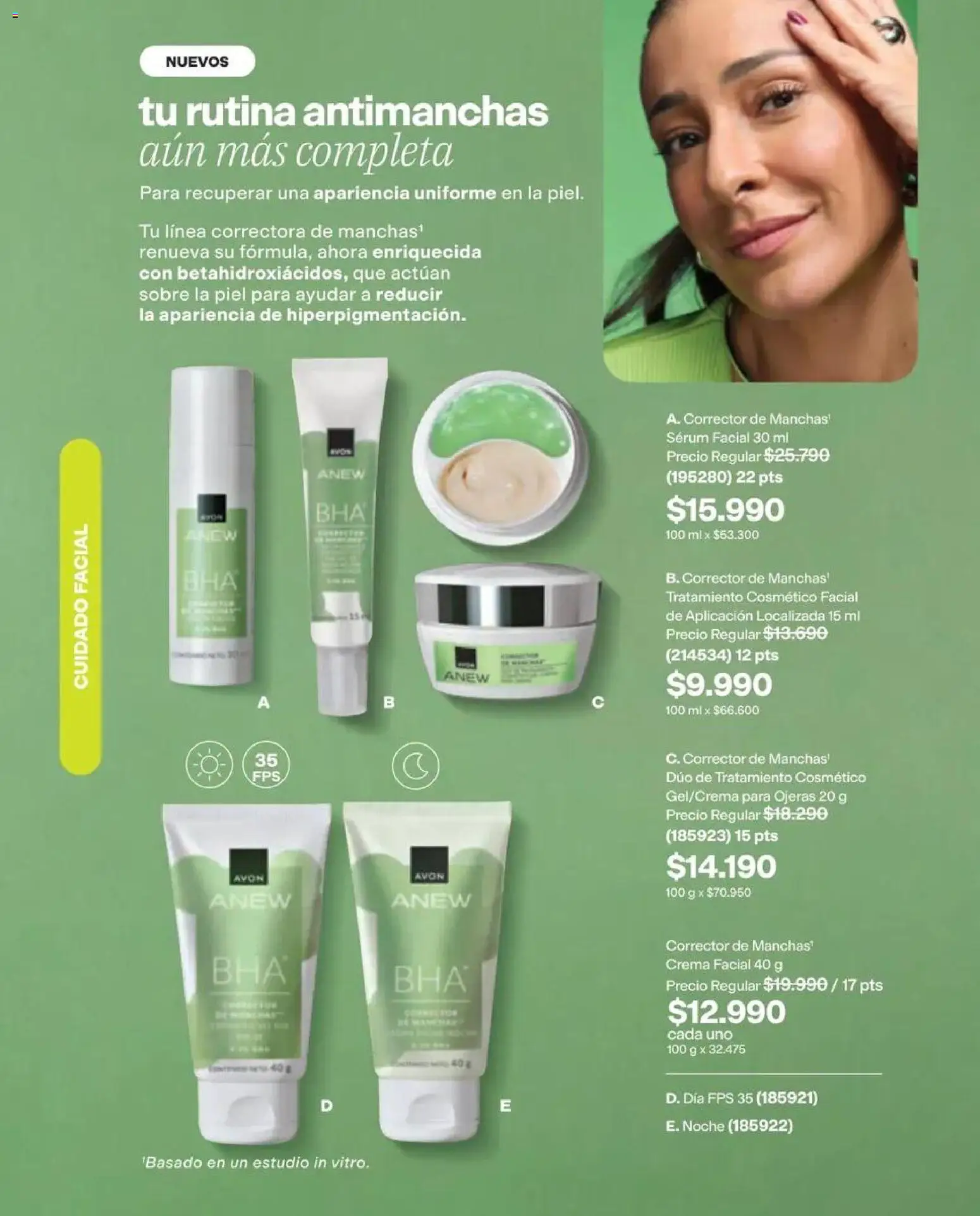 Catálogo Avon Campaña 14 │ válido desde el 15.09.2026 | Página: 81 | Productos: Sobre, Corrector, Crema, Serum