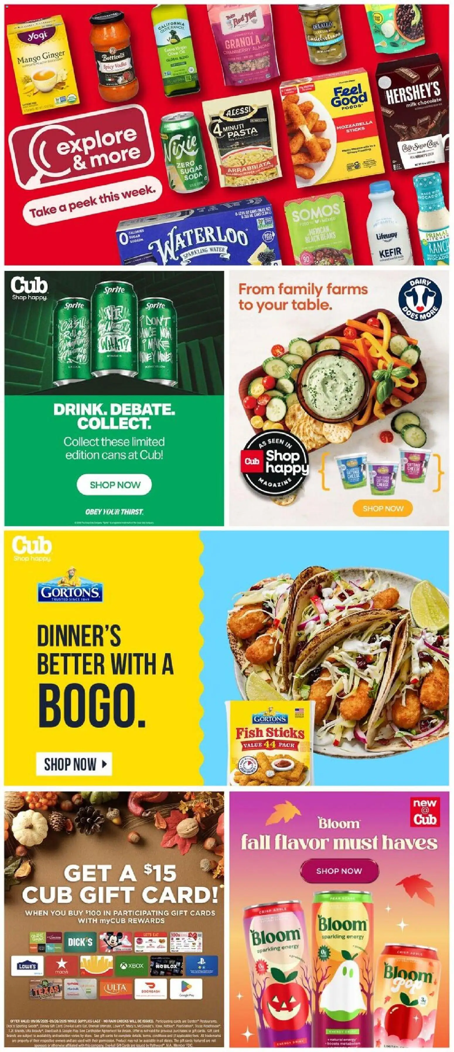 Cub Foods Weekly Ad - valid from 09/06/2026 | Page: 12 | Products: Milk, Mango, Magazine, Beans