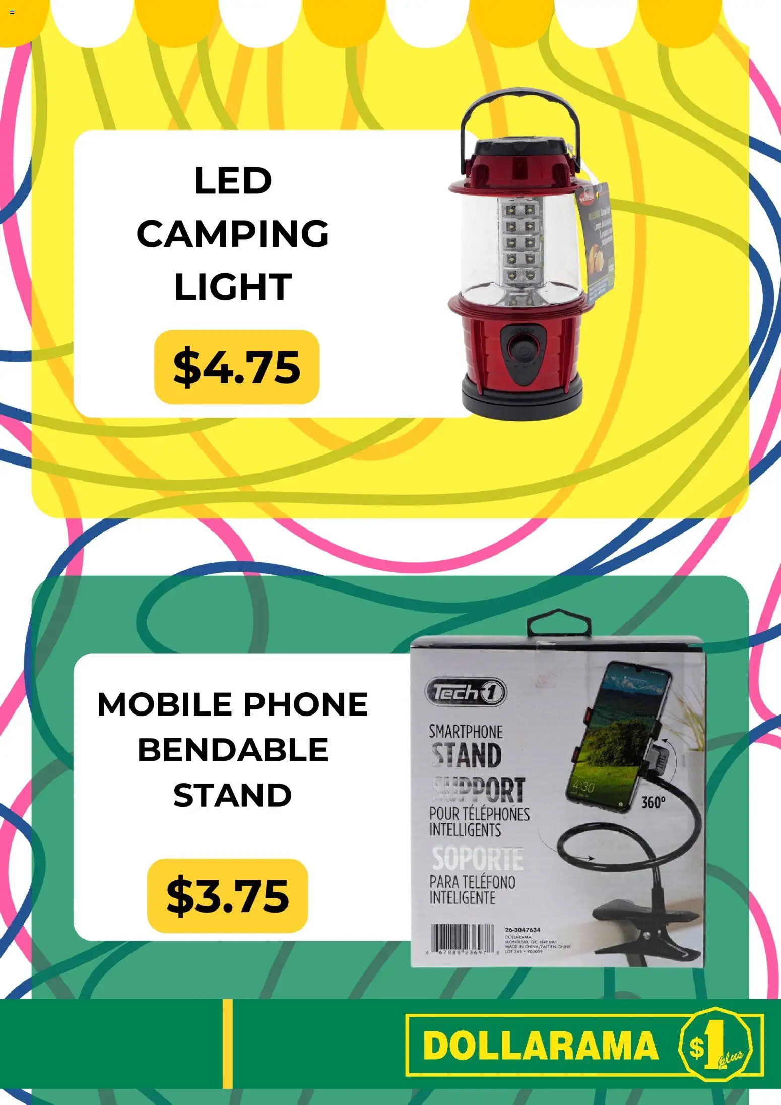 Dollarama flyer valid from 08.06.2026 | Page: 2 | Products: Phone, Smartphone
