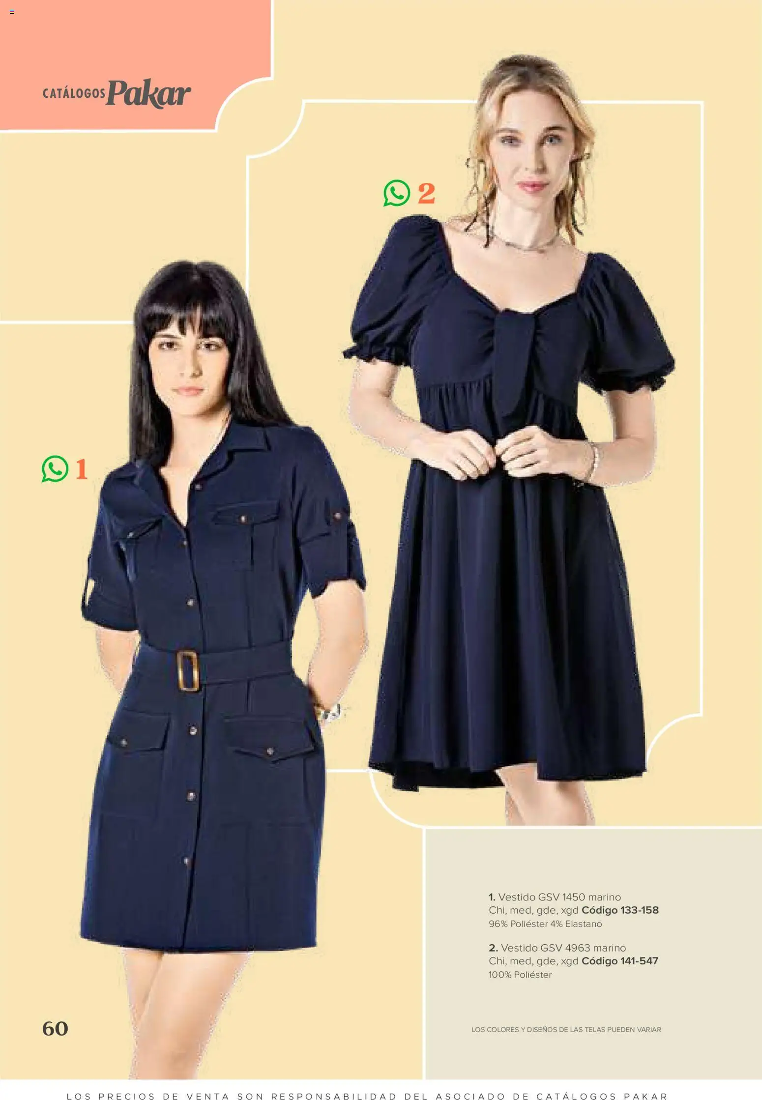 Nuevas ofertas de SC Pakar válidas en toda la República Mexicana desde el 31/07/2026. ¡Encuentra las mejores ofertas en SC Pakar catálogo Ropa! | Página: 60 | Productos: Vestido