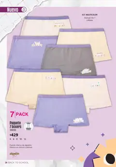 Vista previa de Ilusión catálogo Otoño, nuevo folleto de la tienda, válido en México a partir del 01/07/2026 | Página: 30 | Productos: Boxers, Algodón
