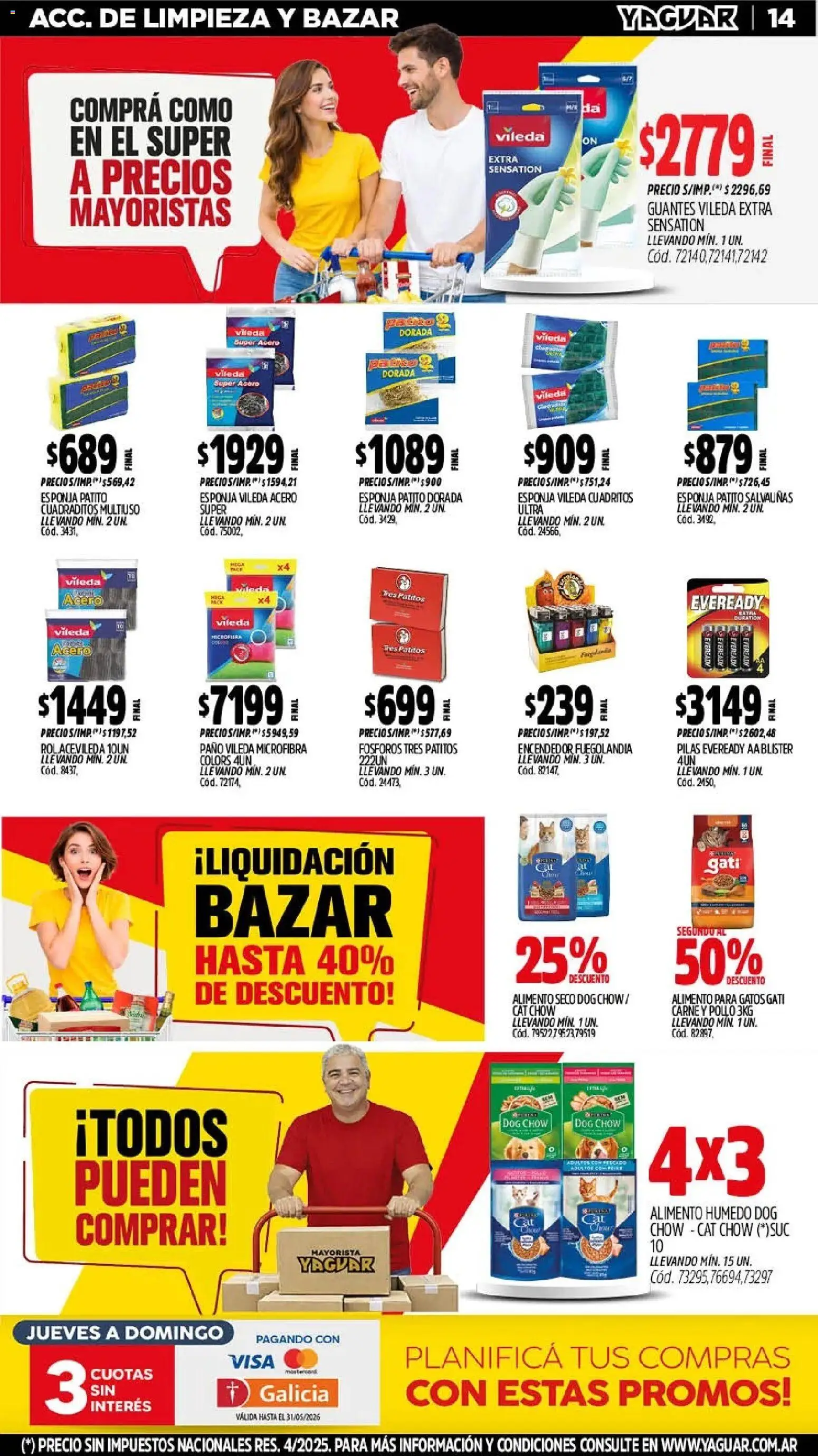 Yaguar - Oferta Semanal Córdoba │ válido desde el 04.05.2026 | Página: 14