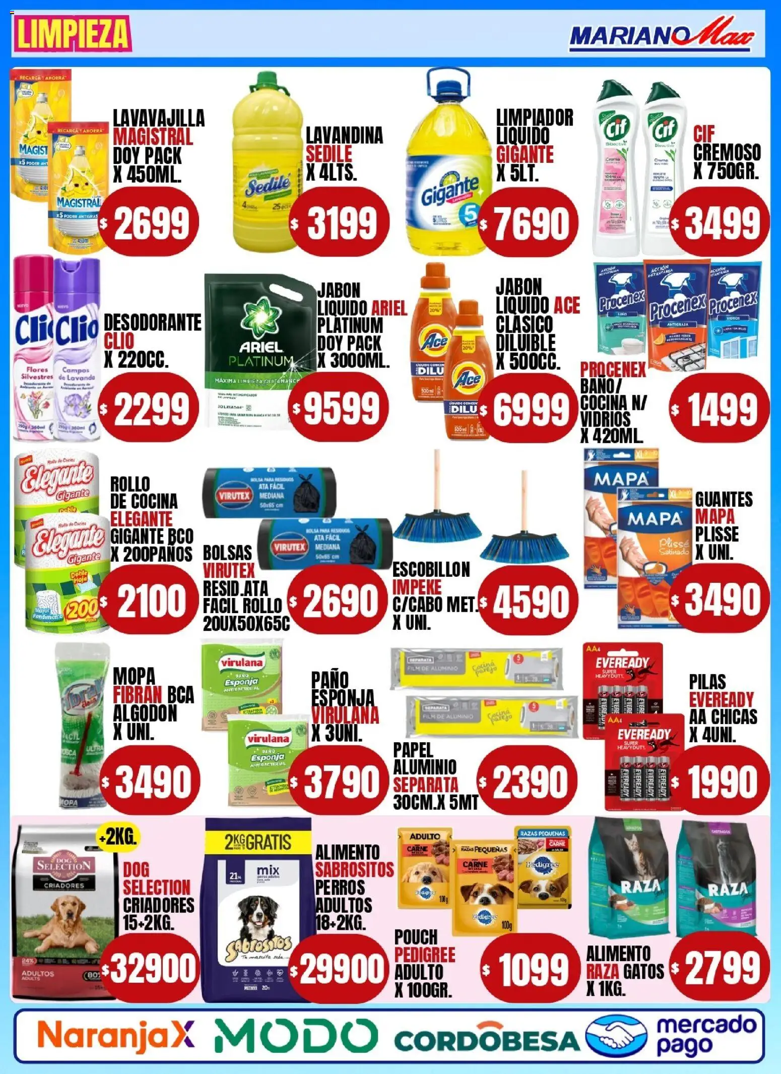 Mariano Max - Catálogo │ válido desde el 02/09/2026 | Página: 6 | Productos: Cocina, Guantes, Limpiador, Crema
