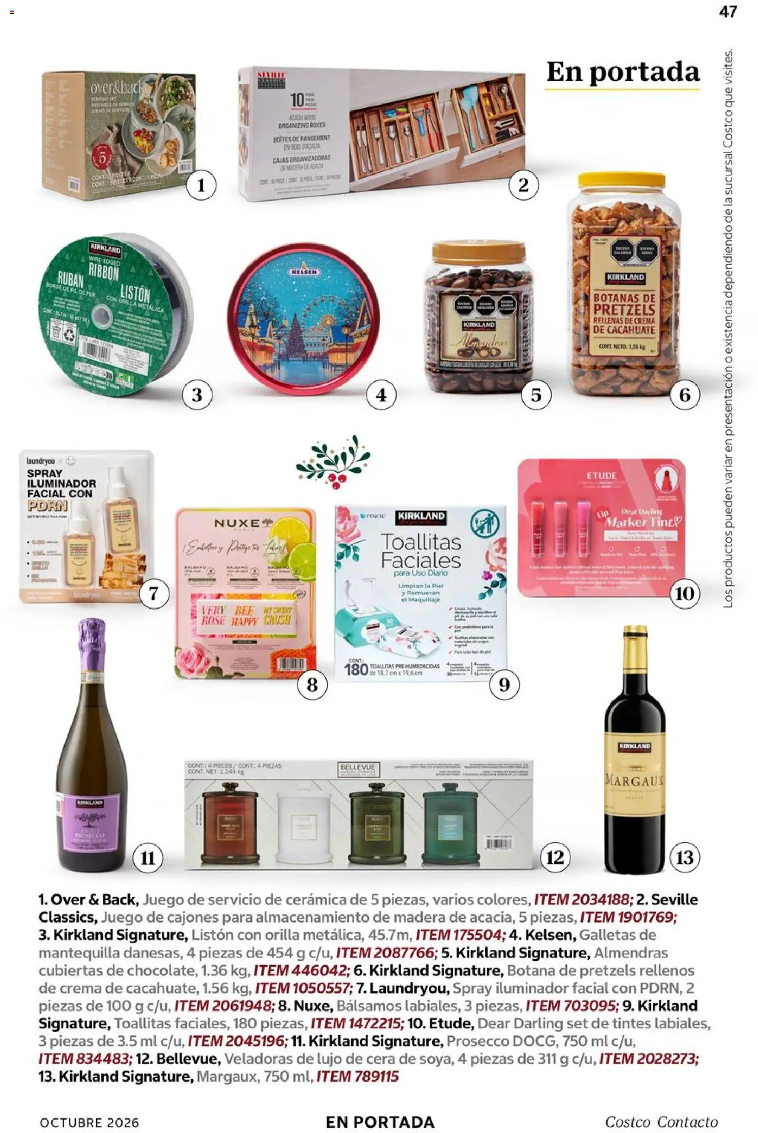 Nuevas ofertas de Costco válidas en toda la República Mexicana desde el 01/10/2026. ¡Encuentra las mejores ofertas en Costco catálogo Octubre! | Página: 47