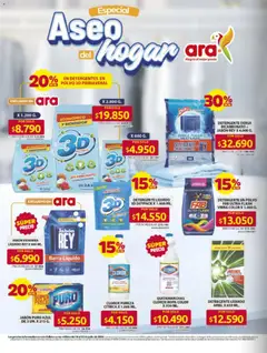 Ara catálogo -  Vista previa de la revista de la tienda Ara valido desde el 16/07/2026 | Página: 15 | Productos: Jabón, Quitamanchas, Detergente, Ropa