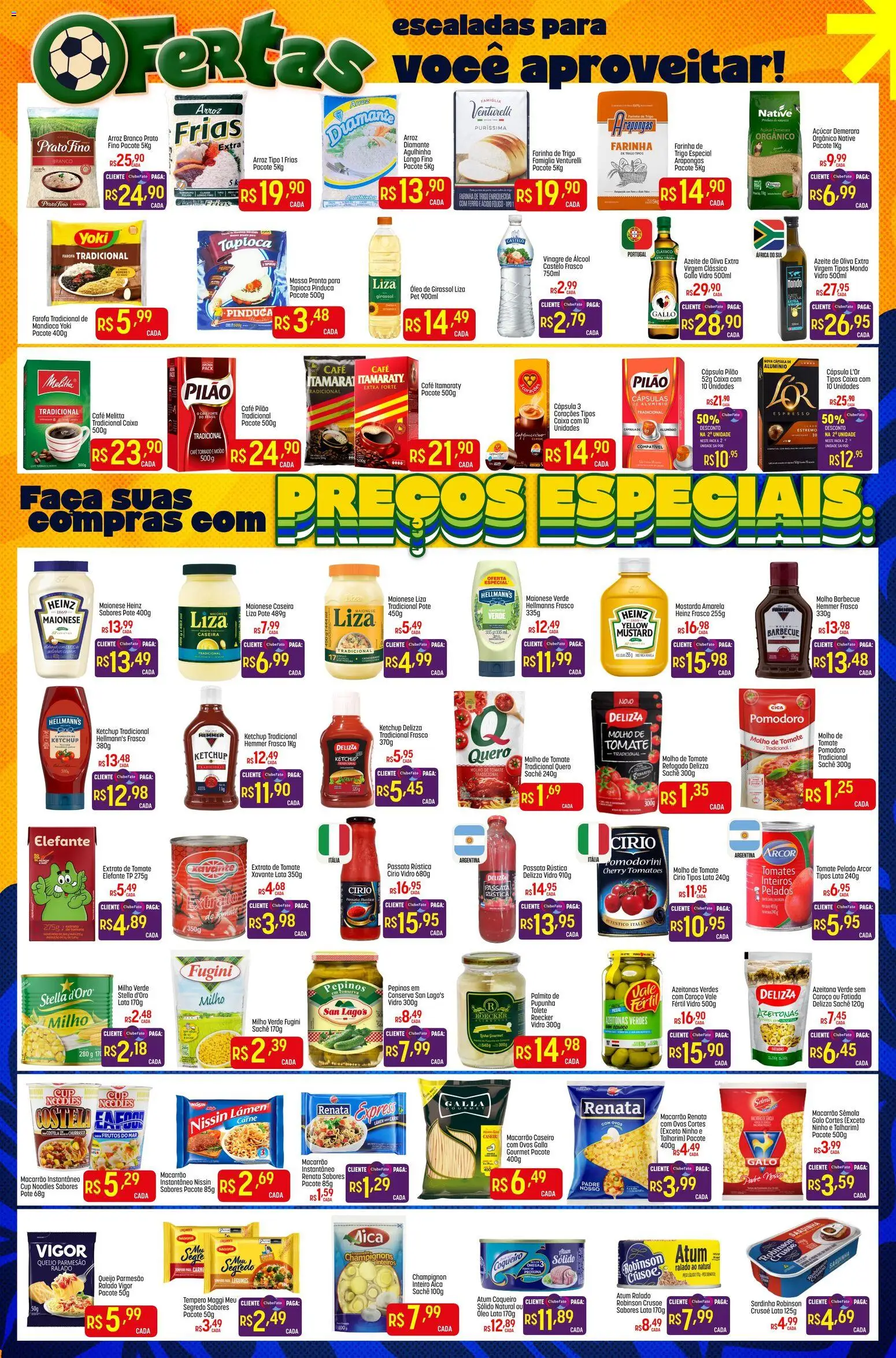 Super Muffato Folheto - válido de 21.05.2026 | Página: 2 | Produtos: Mandioca, Tapioca, Caixa, Sardinha