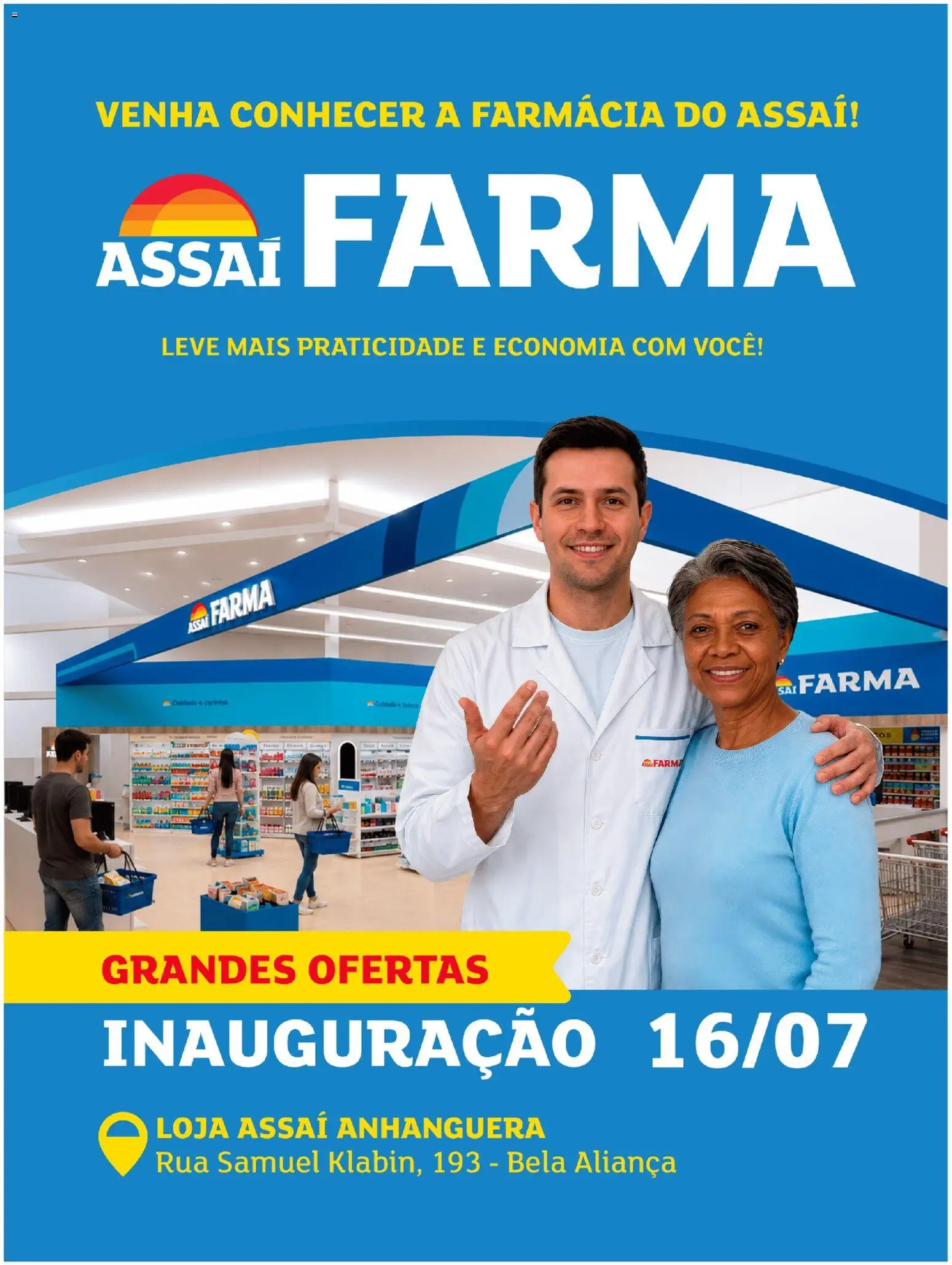 Assaí Atacadista Folheto - válido de 16/07/2026 | Página: 1 | Produtos: Aliança