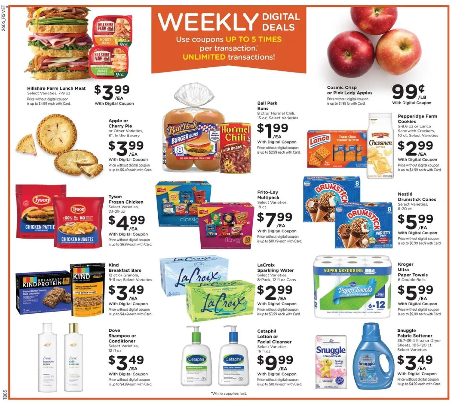 Pick ‘n Save Weekly Ad - valid from 11.03.2026 | Page: 2 | Products: Conditioner, Butter, Fabric softener, Dryer