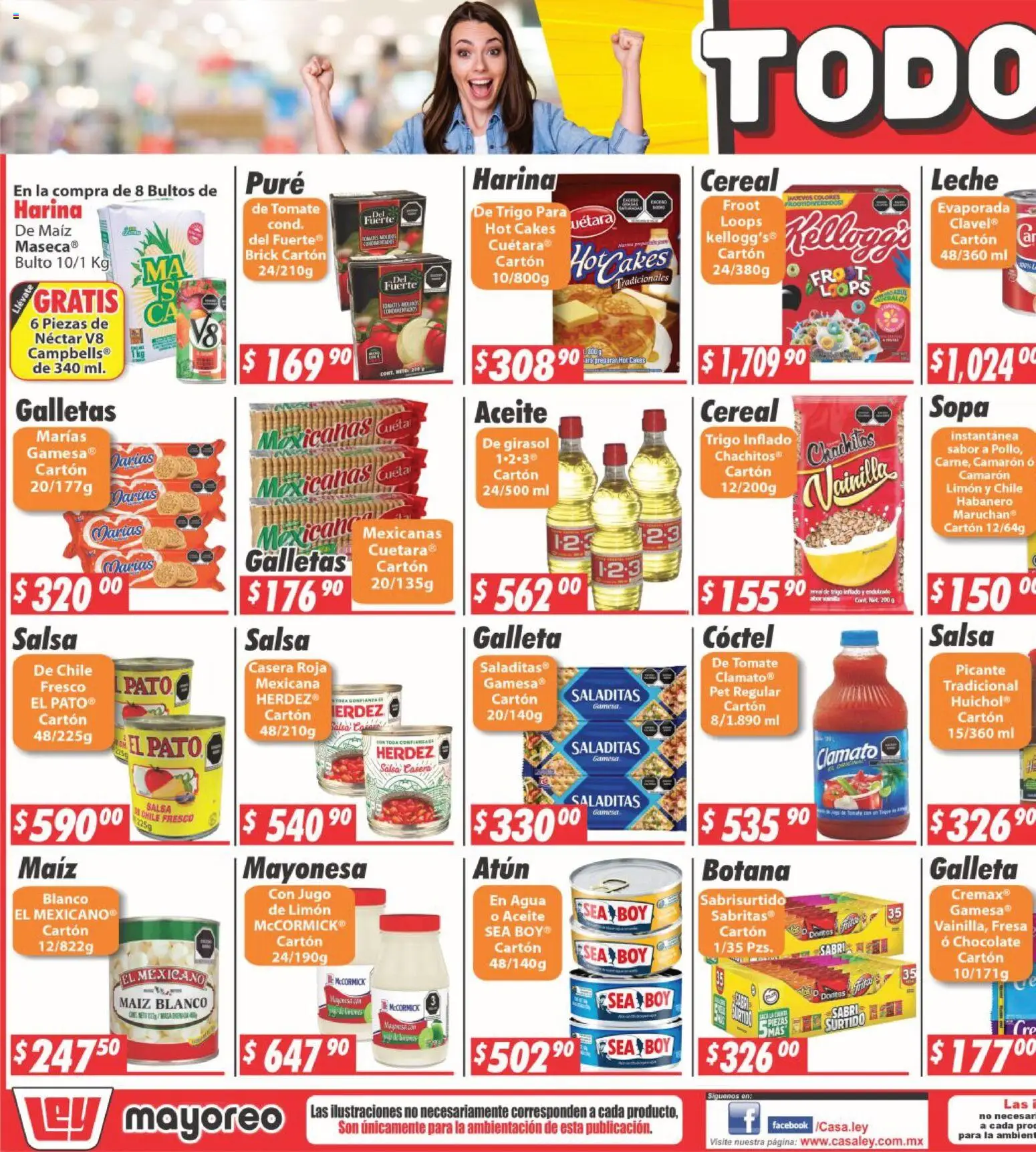 Nuevas ofertas de Casa Ley válidas en toda la República Mexicana desde el 22/06/2026. ¡Encuentra las mejores ofertas en Casa Ley folleto Durango! | Página: 5