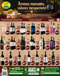 Supermercado Padrão ofertas Vinhos - Pré-Visualização do folheto da loja Supermercado Padrão, válido de 04.06.2026