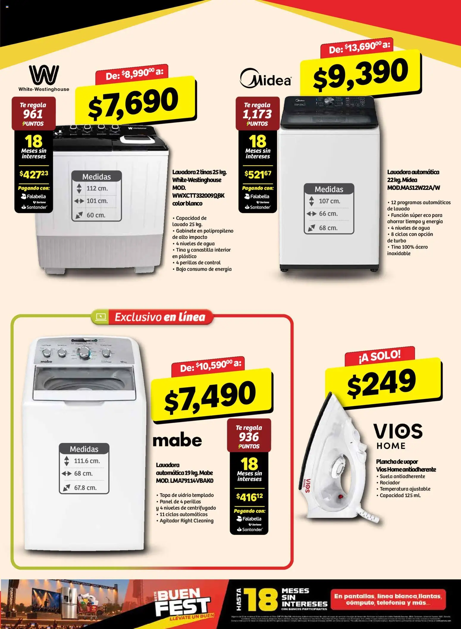 Nuevas ofertas de Soriana válidas en toda la República Mexicana desde el 30/10/2026. ¡Encuentra las mejores ofertas en Soriana Buen Fest Mercado! | Página: 11