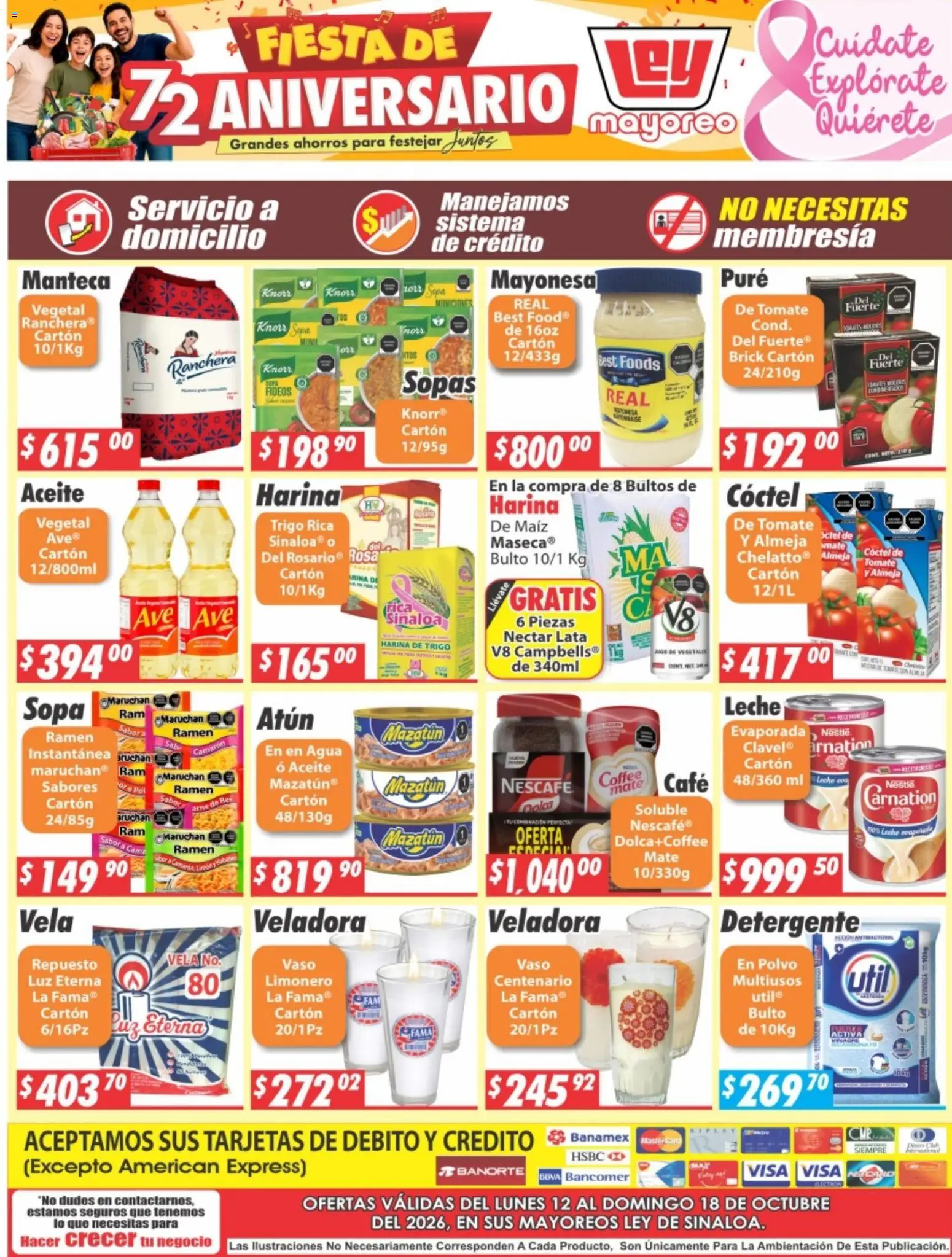 Nuevas ofertas de Casa Ley válidas en toda la República Mexicana desde el 12/10/2026. ¡Encuentra las mejores ofertas en Casa Ley folleto Sinaloa! | Página: 2