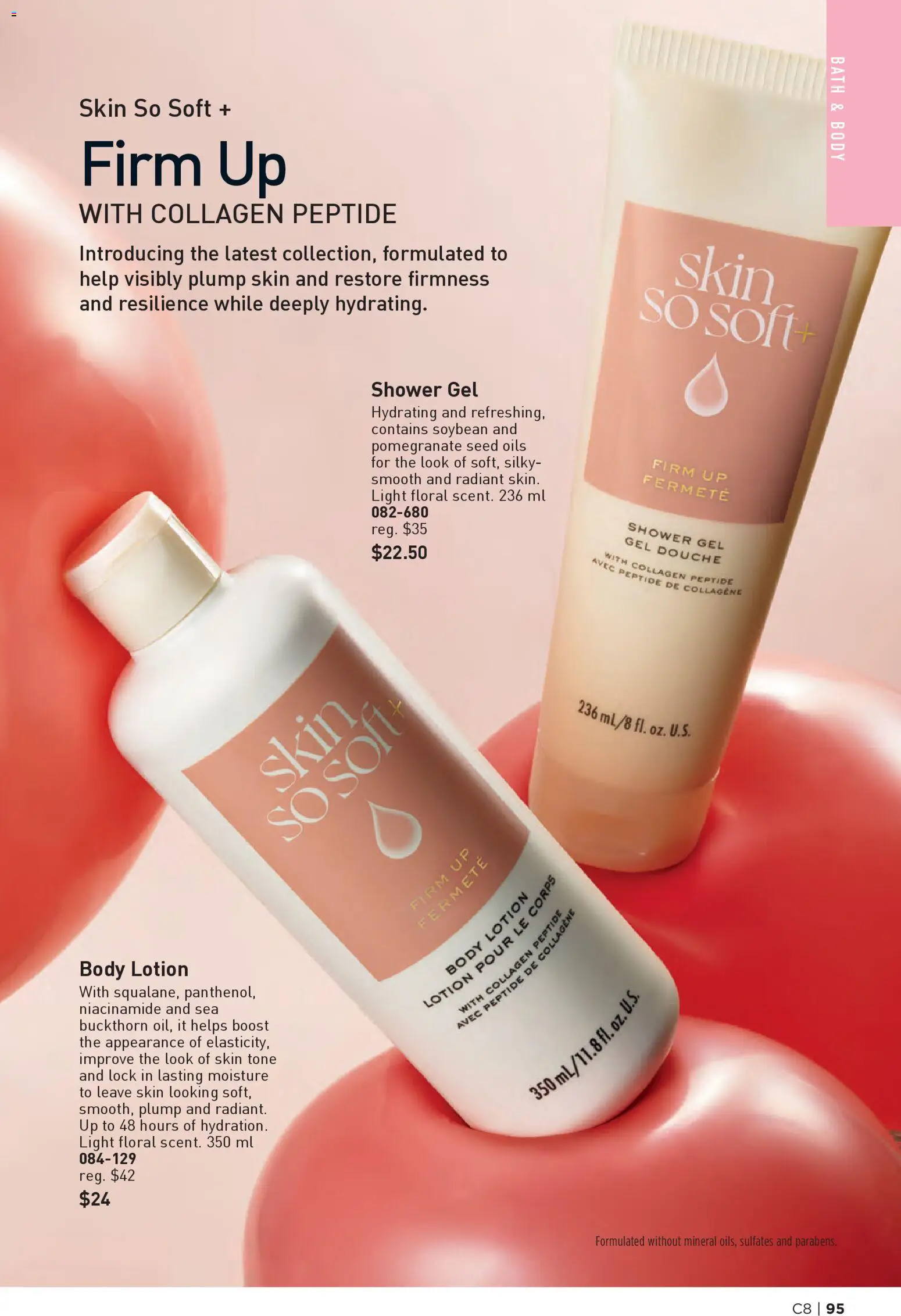 Avon flyer valid from 09.04.2026 | Page: 95 | Products: Body lotion, Bath, Shower
