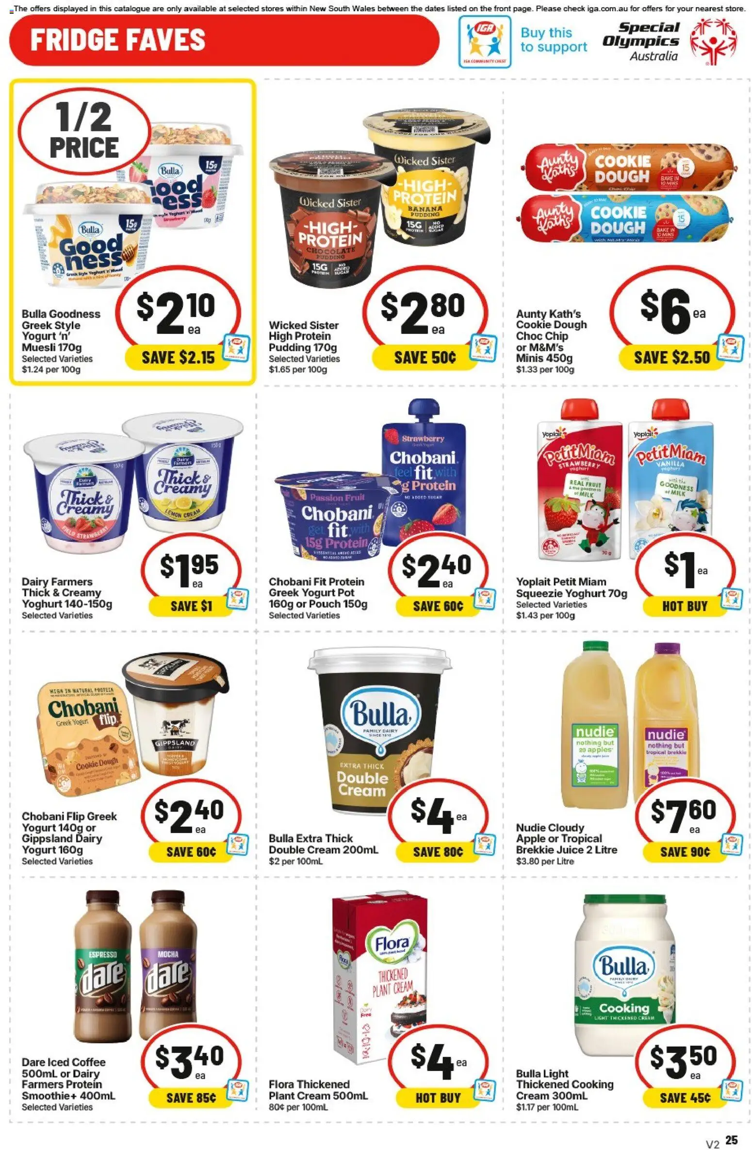 IGA catalogue - valid from 06.05.2026 | Page: 22 | Products: Milk, Dairy, Juice, Cream