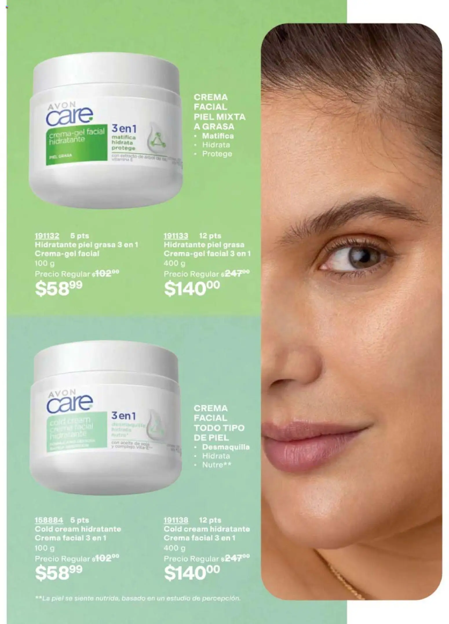 Nuevas ofertas de AVON válidas en toda la República Mexicana desde el 02.04.2026. ¡Encuentra las mejores ofertas en AVON campaña 6 2026! | Página: 161 | Productos: Crema, Aceite