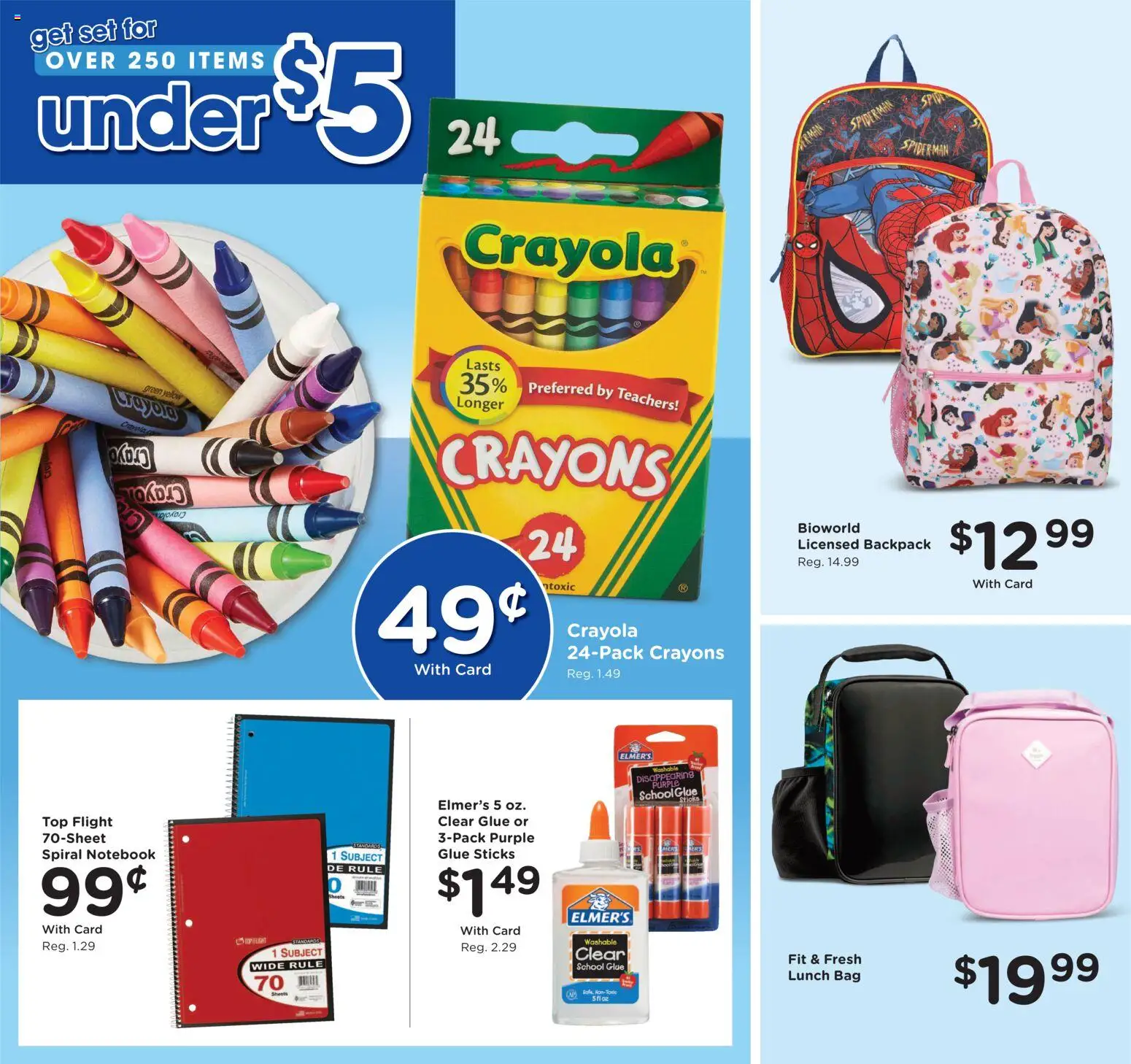 Fred Meyer Weekly Ad - valid from 07/22/2026 | Page: 2 | Products: Backpack, Notebook, Bag