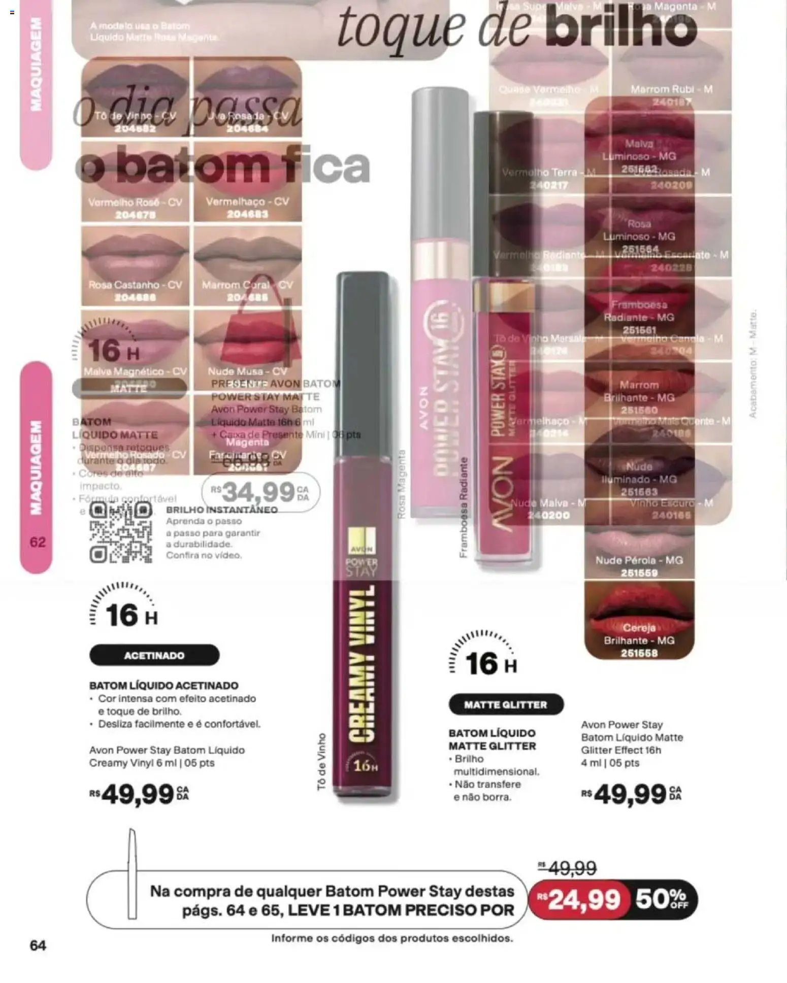 Avon Folheto - válido de 12/10/2026 | Página: 64 | Produtos: Cereja, Caixa, Vinho, Canela