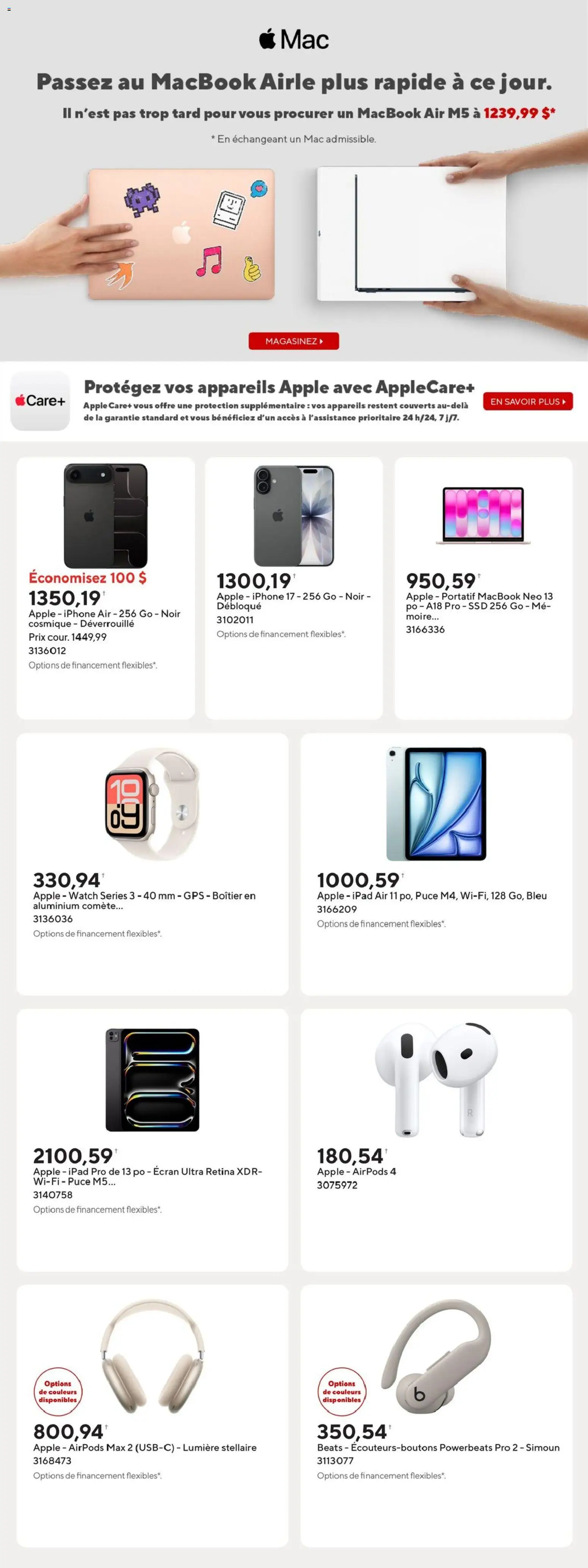 Staples flyer valid from Sep 18, 2026 | Page: 14 | Products: Watch
