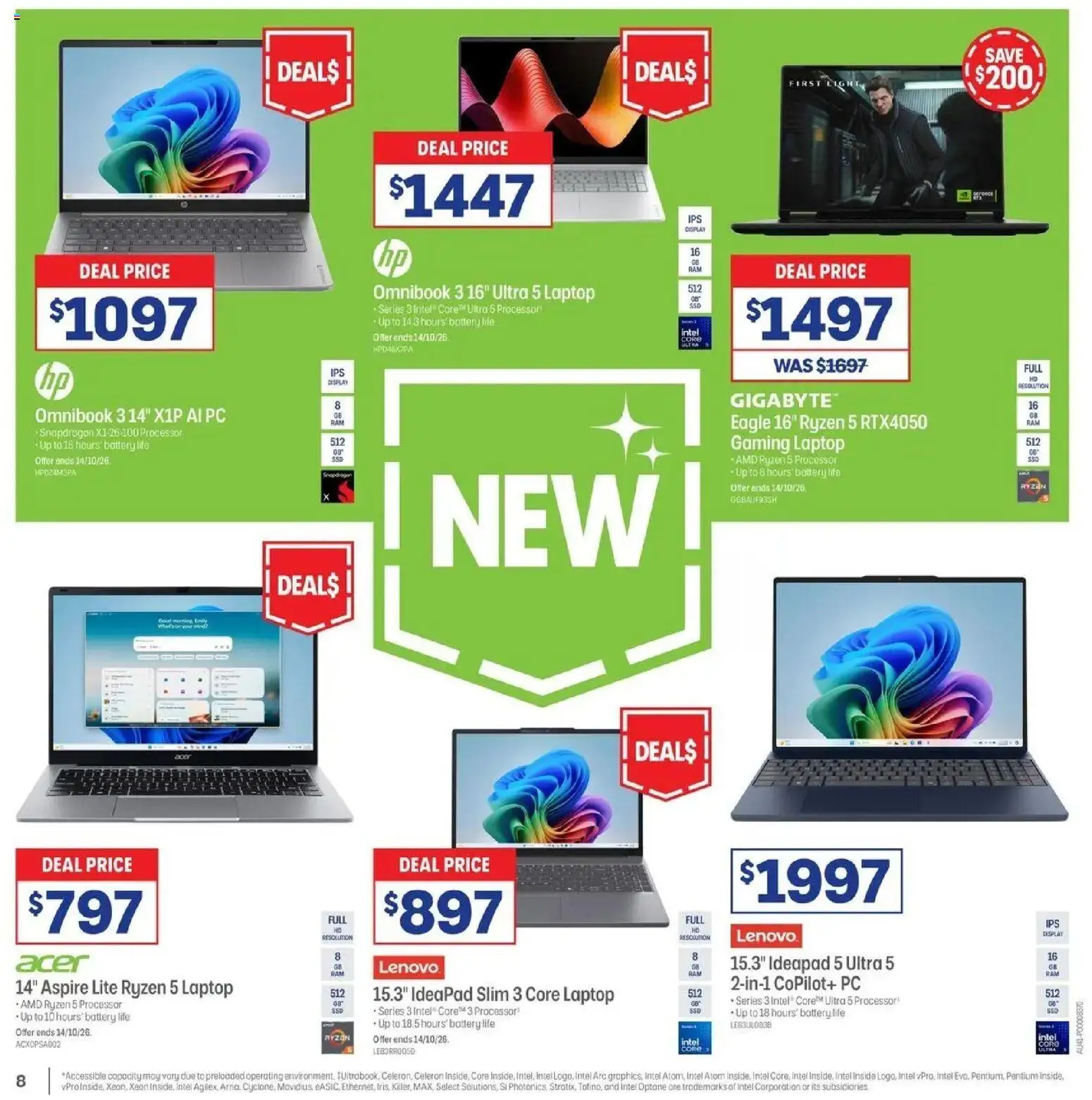 Officeworks catalogue - valid from 01/10/2026 | Page: 8